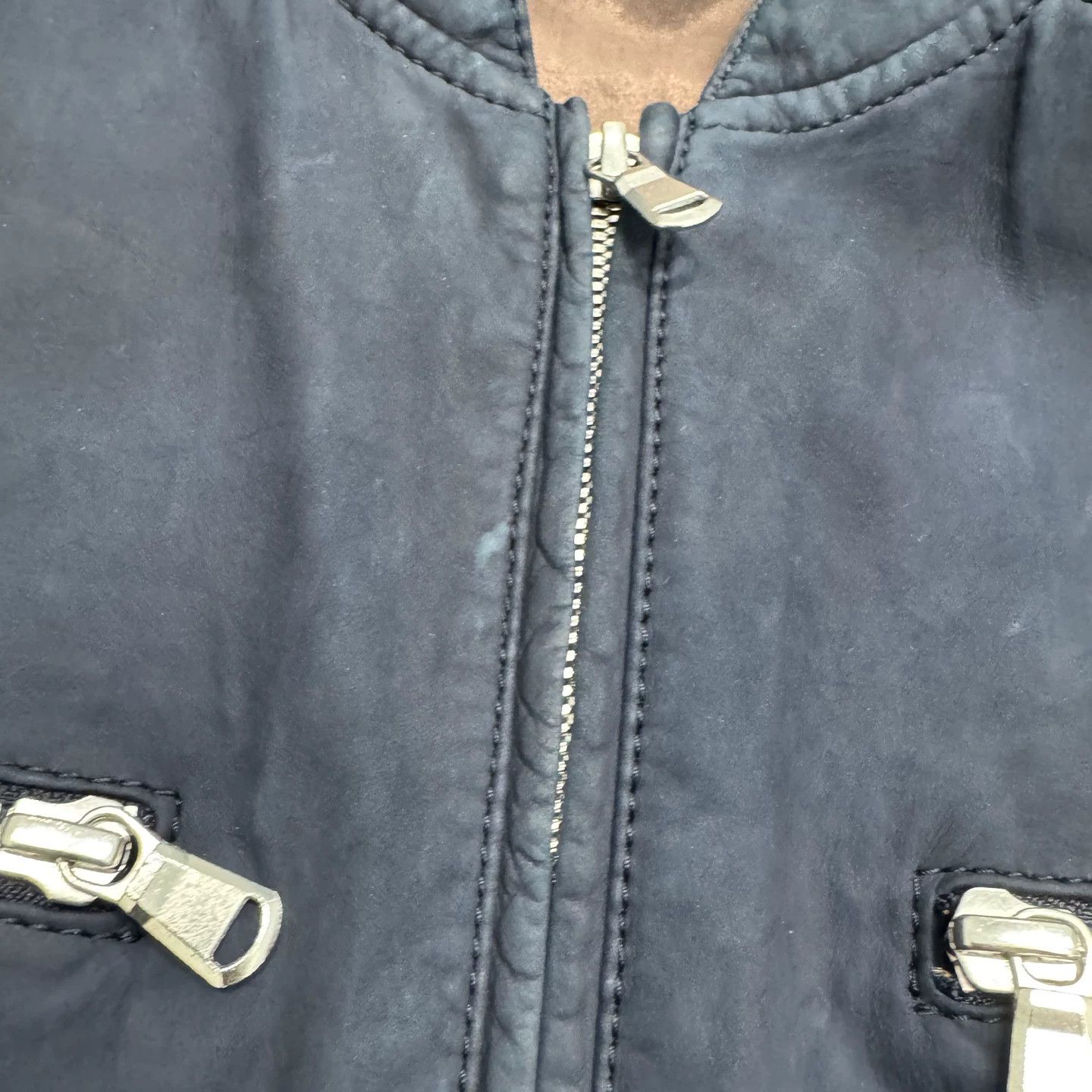 Brunello Cucinelli Brunello Cucinelli Leather Jacket Size US M / EU 48-50 / 2 - 2 Thumbnail