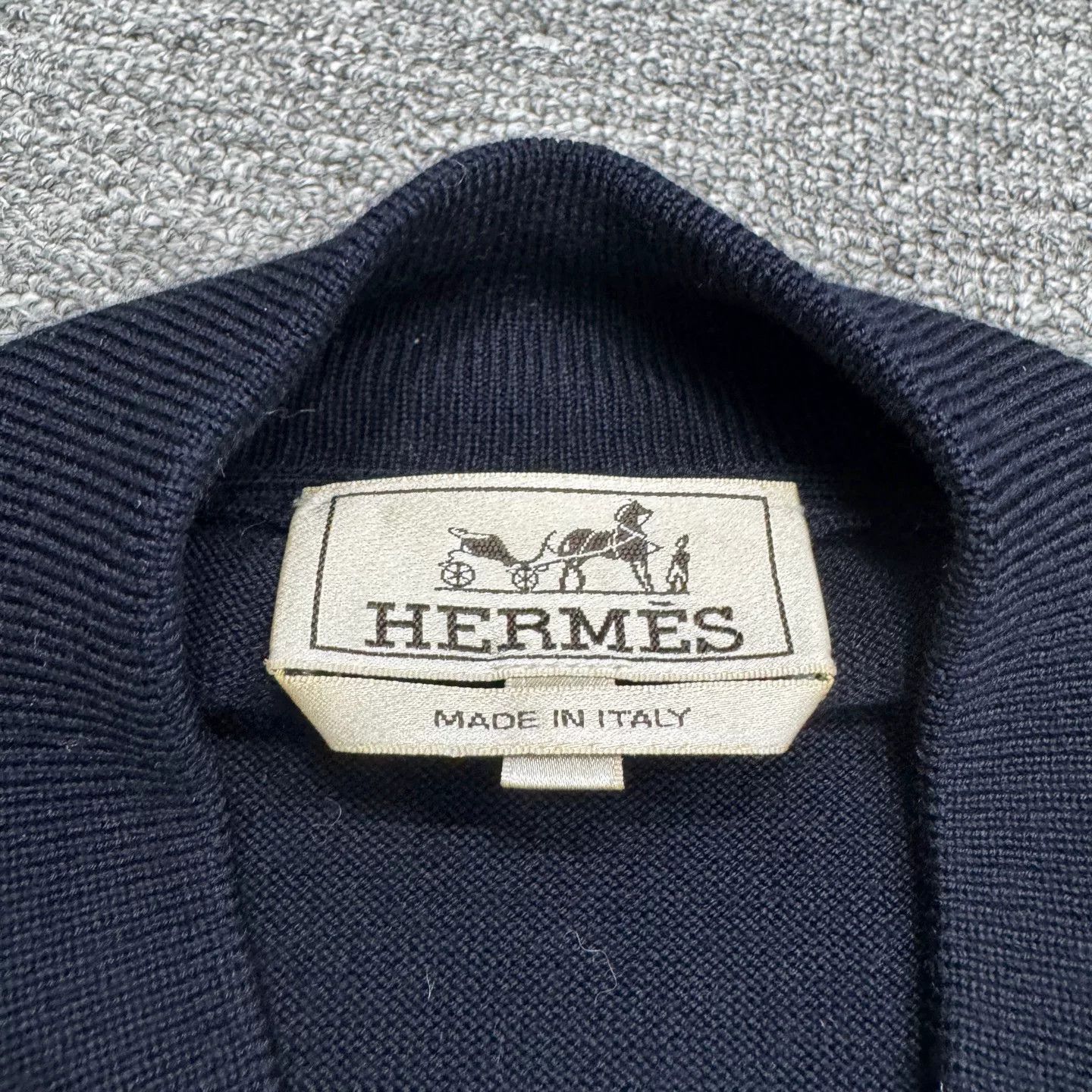 Hermes Hermes Suede Patchwork Wool Jacket Size US M / EU 48-50 / 2 - 2 Thumbnail