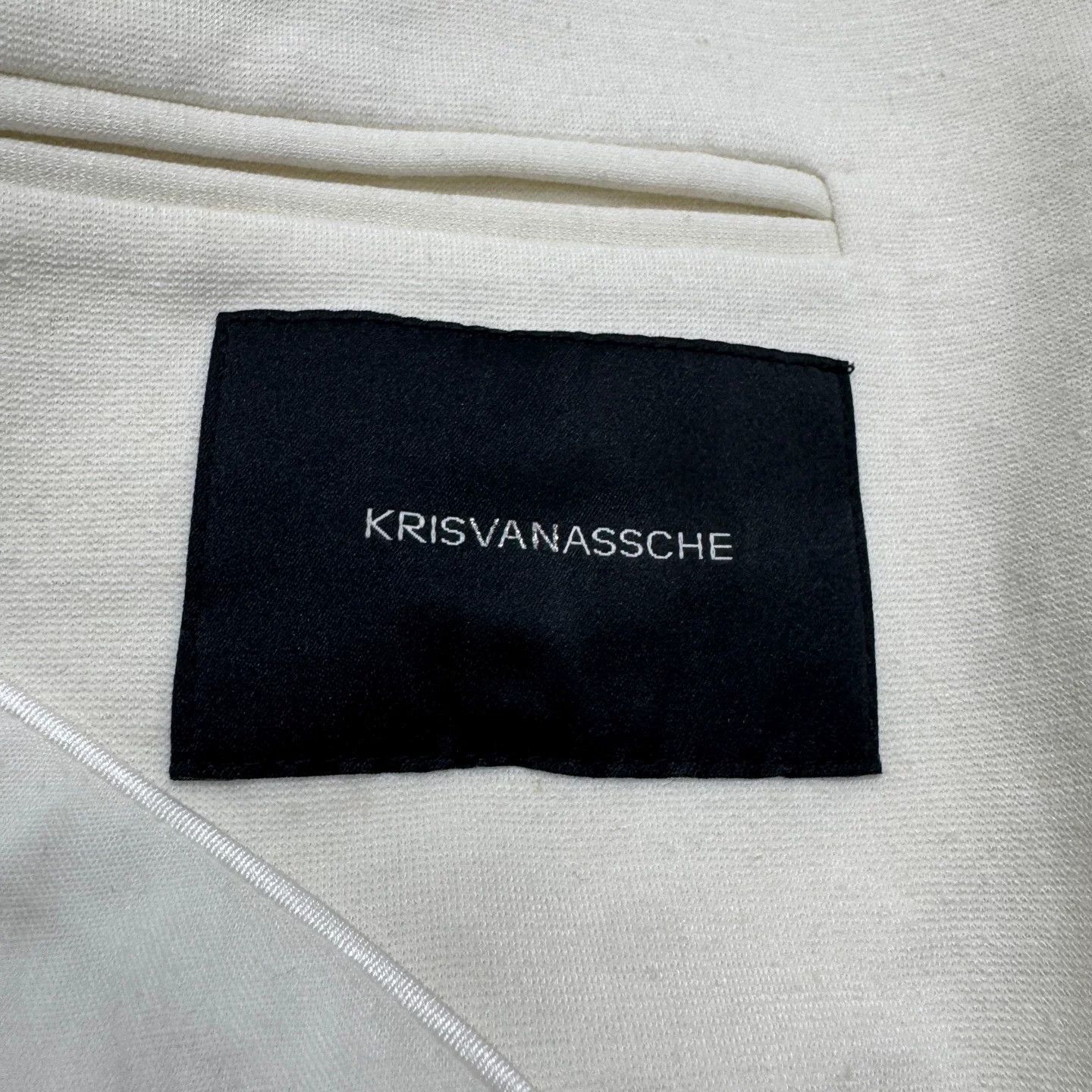 Kris Van Assche KRISVANASSCHE Solid Color Suit Jacket Size US S / EU 44-46 / 1 - 3 Thumbnail