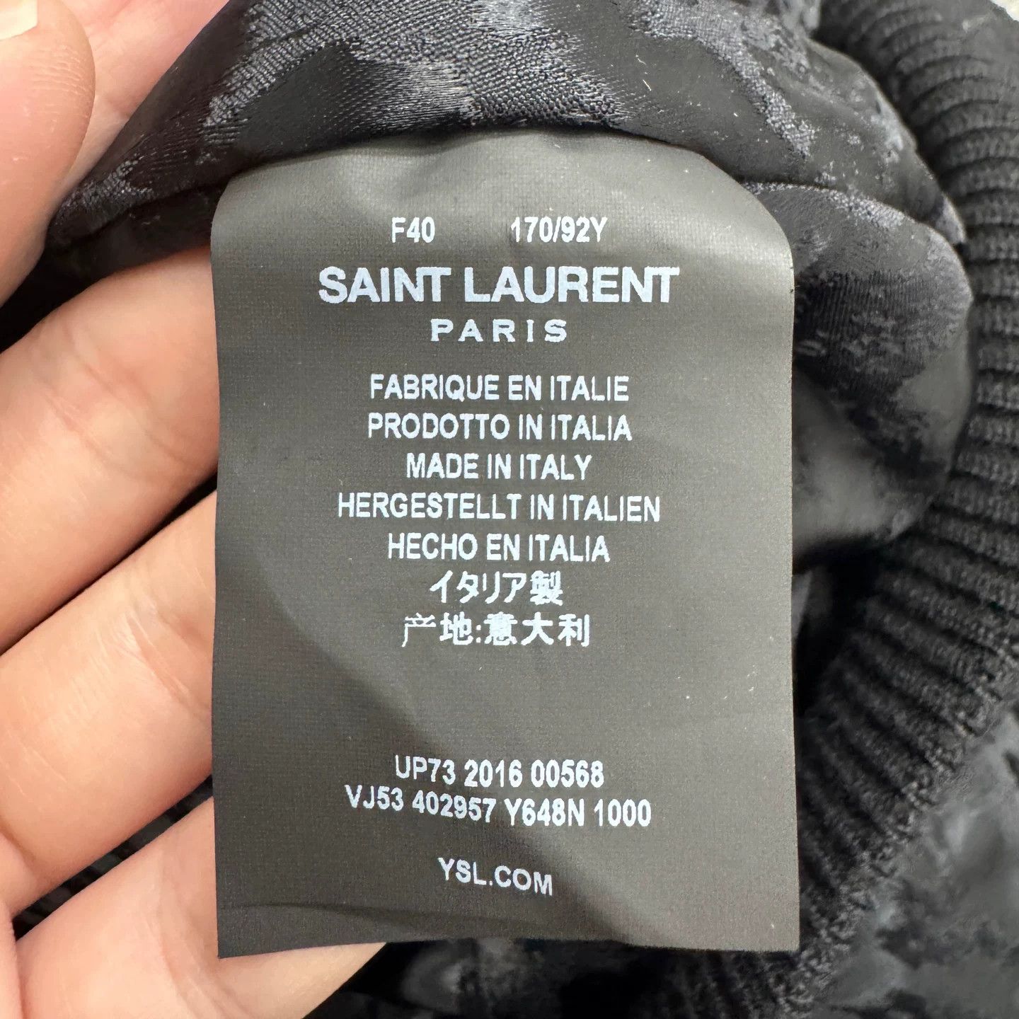 Saint Laurent Paris SLP Leopard Print Cotton Jacket Size US XXS / EU 40 - 3 Thumbnail