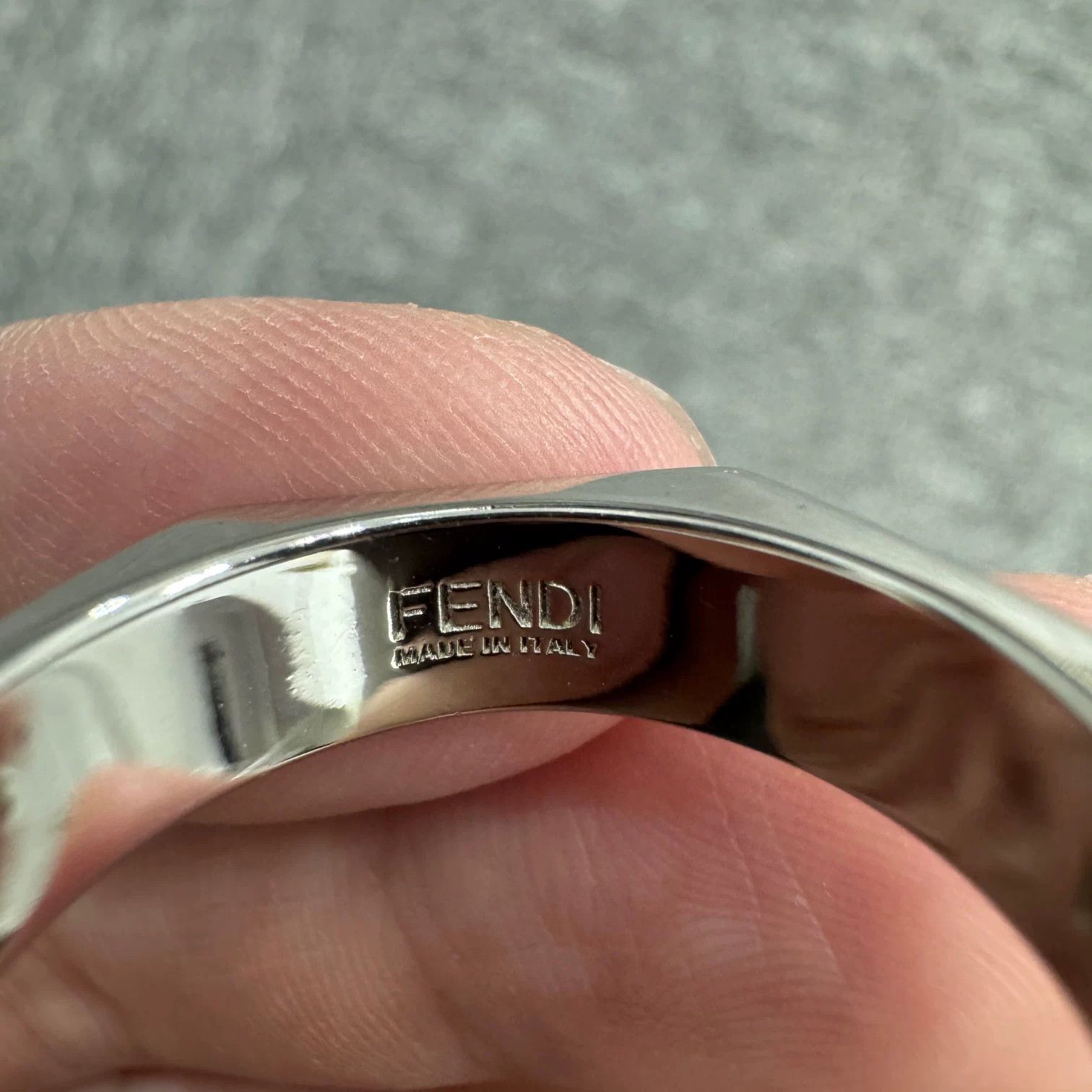 Fendi Fendi Monogram Ring Size M Size ONE SIZE - 3 Thumbnail