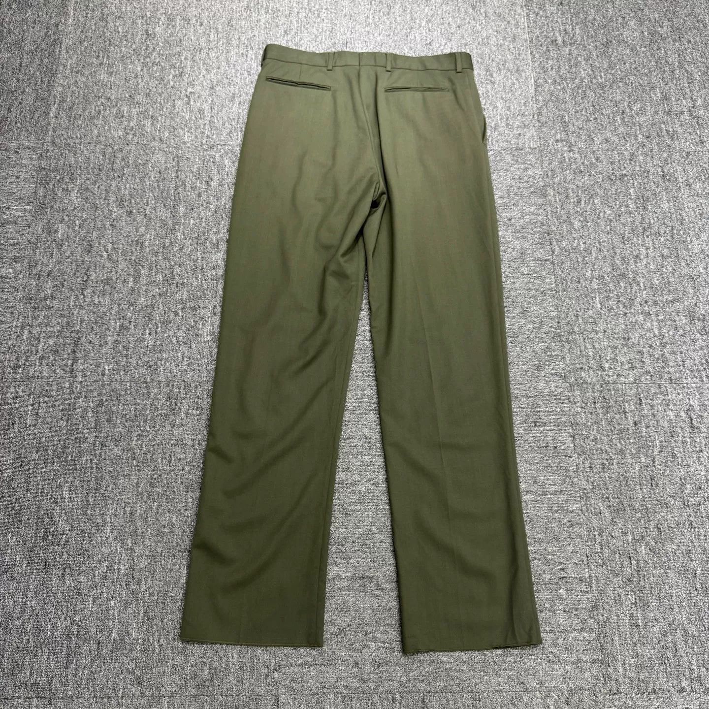 Dior Dior Olive Green Wool Casual Pants Size US 32 / EU 48 - 5 Thumbnail