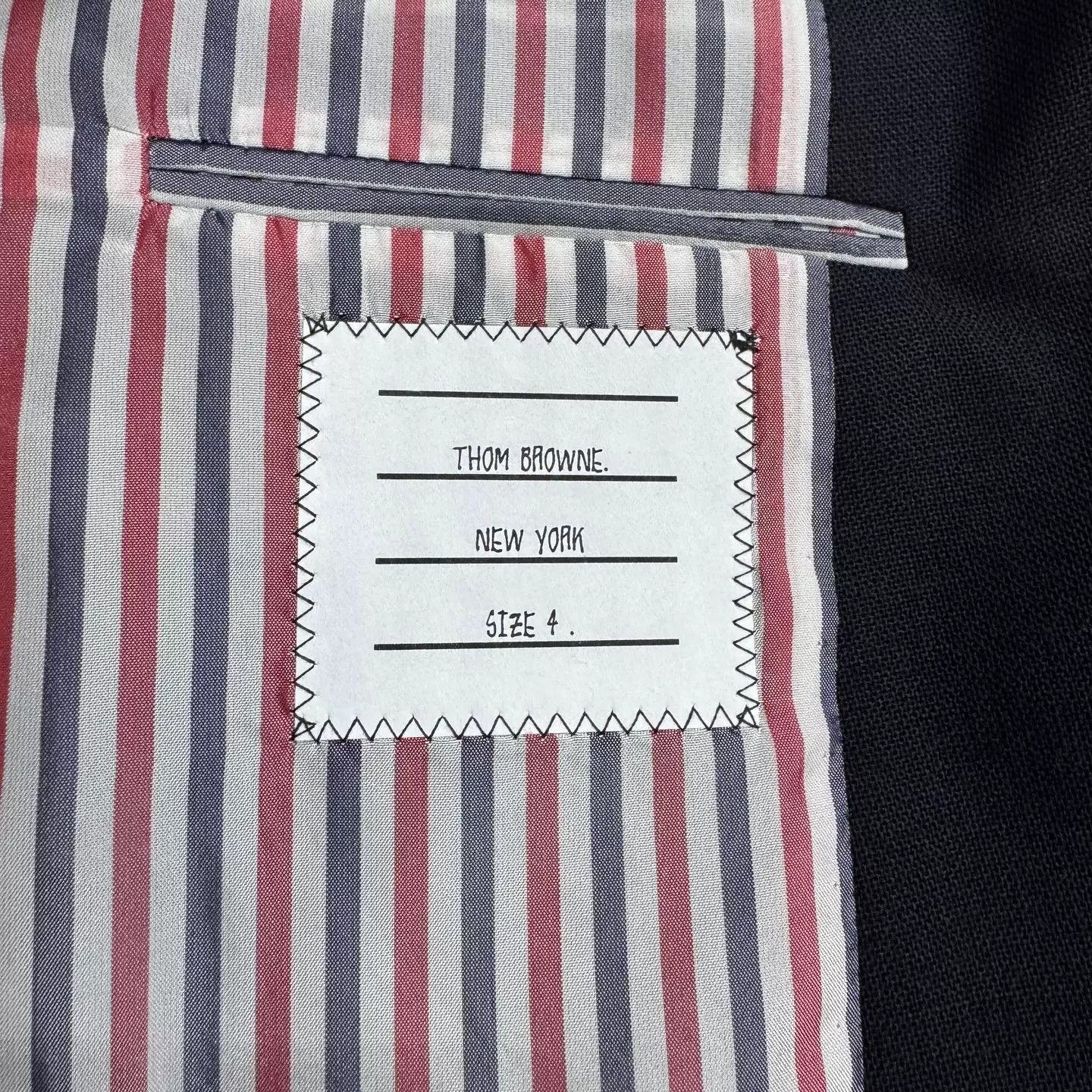 Thom Browne Thom Browne Wool Blazer Size US XL / EU 56 / 4 - 2 Thumbnail