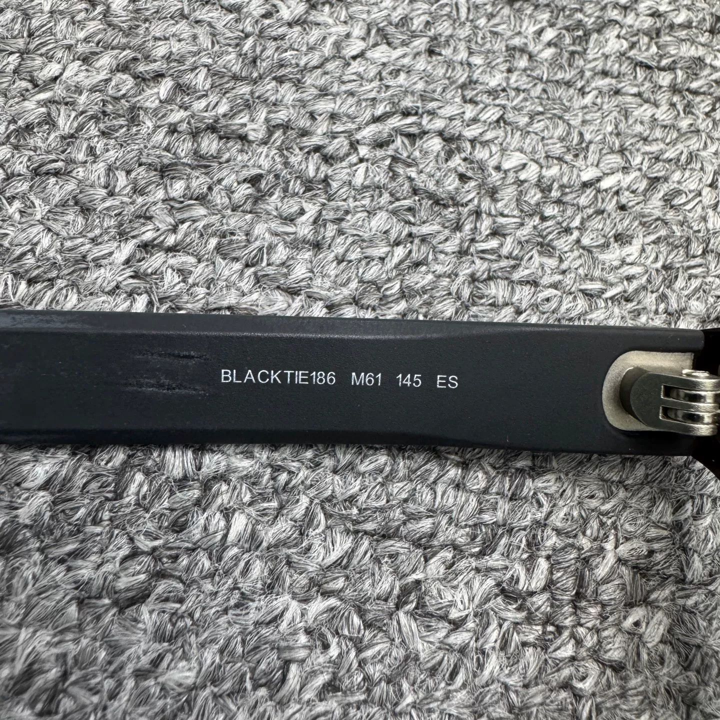 Dior Dior Black Frame Plain Glasses Size ONE SIZE - 7 Thumbnail