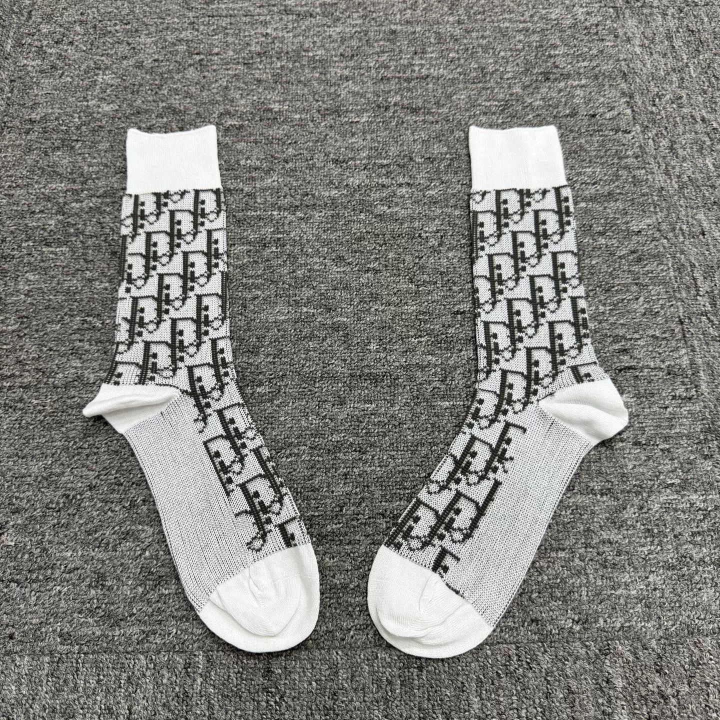 Dior Dior Monogram Socks Size ONE SIZE - 2 Thumbnail
