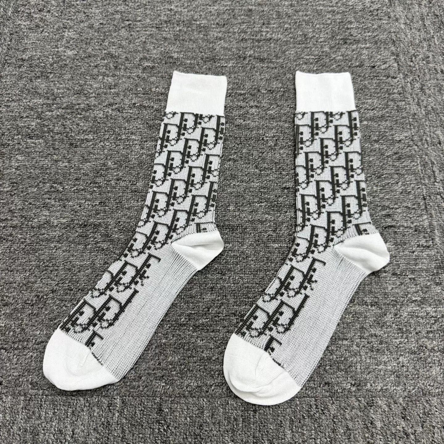 Dior Dior Monogram Socks Size ONE SIZE - 3 Thumbnail
