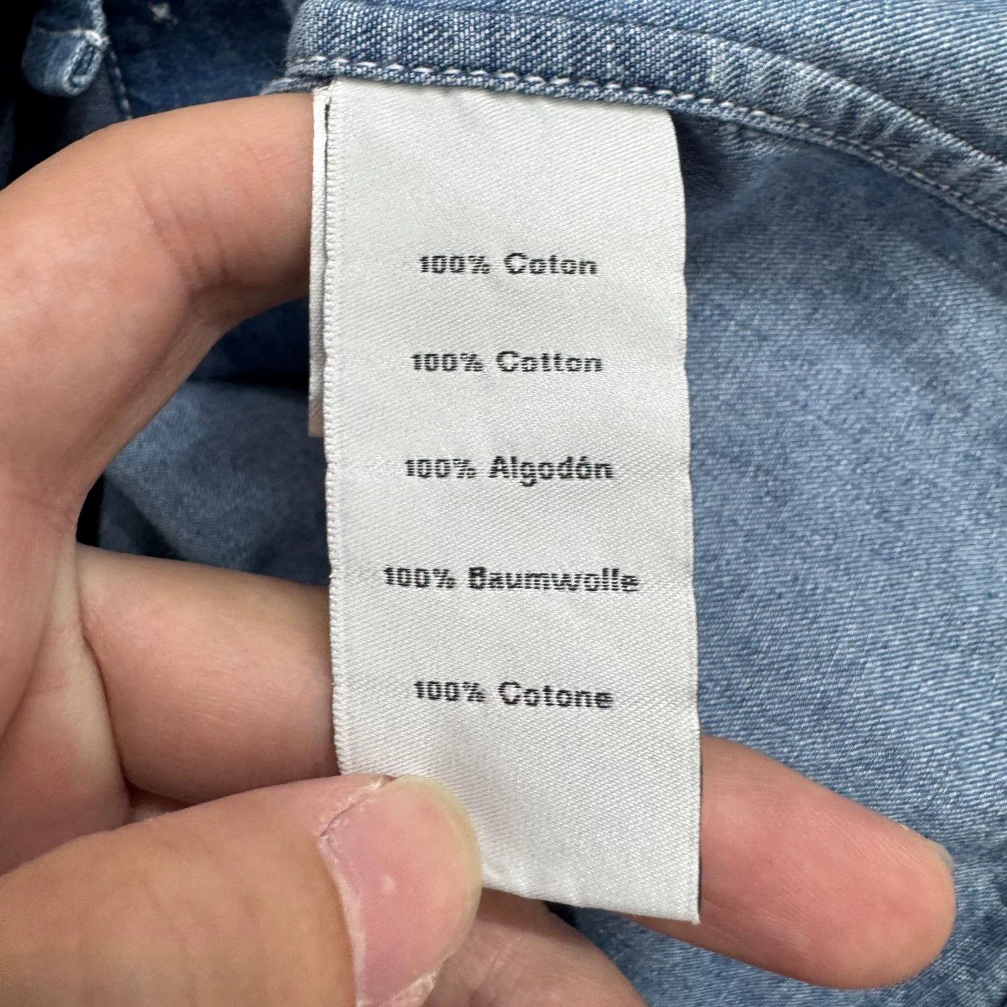 Hermes Hermes Pocket Denim Shirt Size US M / EU 48-50 / 2 - 3 Thumbnail