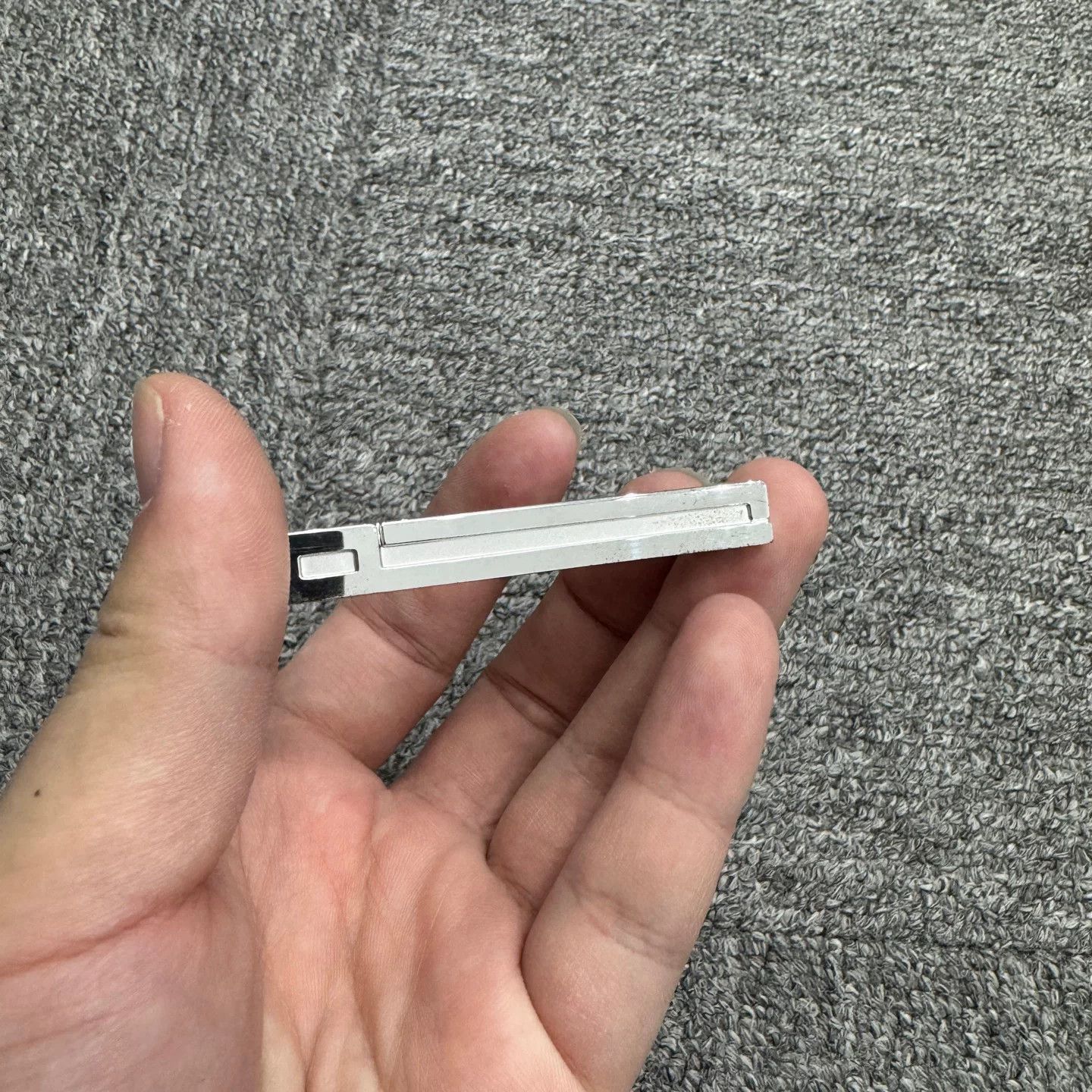 Alfred Dunhill Dunhill Silver Tie Clip Size ONE SIZE - 3 Thumbnail