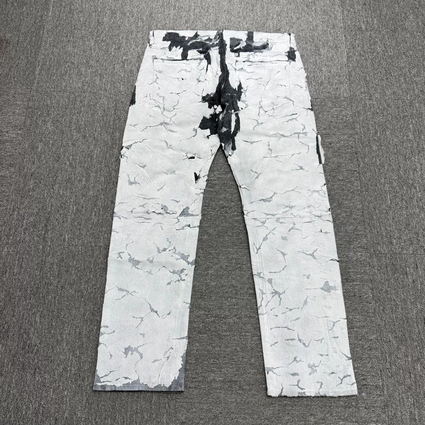 Givenchy Givenchy Plaster Crack Jeans Size US 36 / EU 52 - 5 Thumbnail