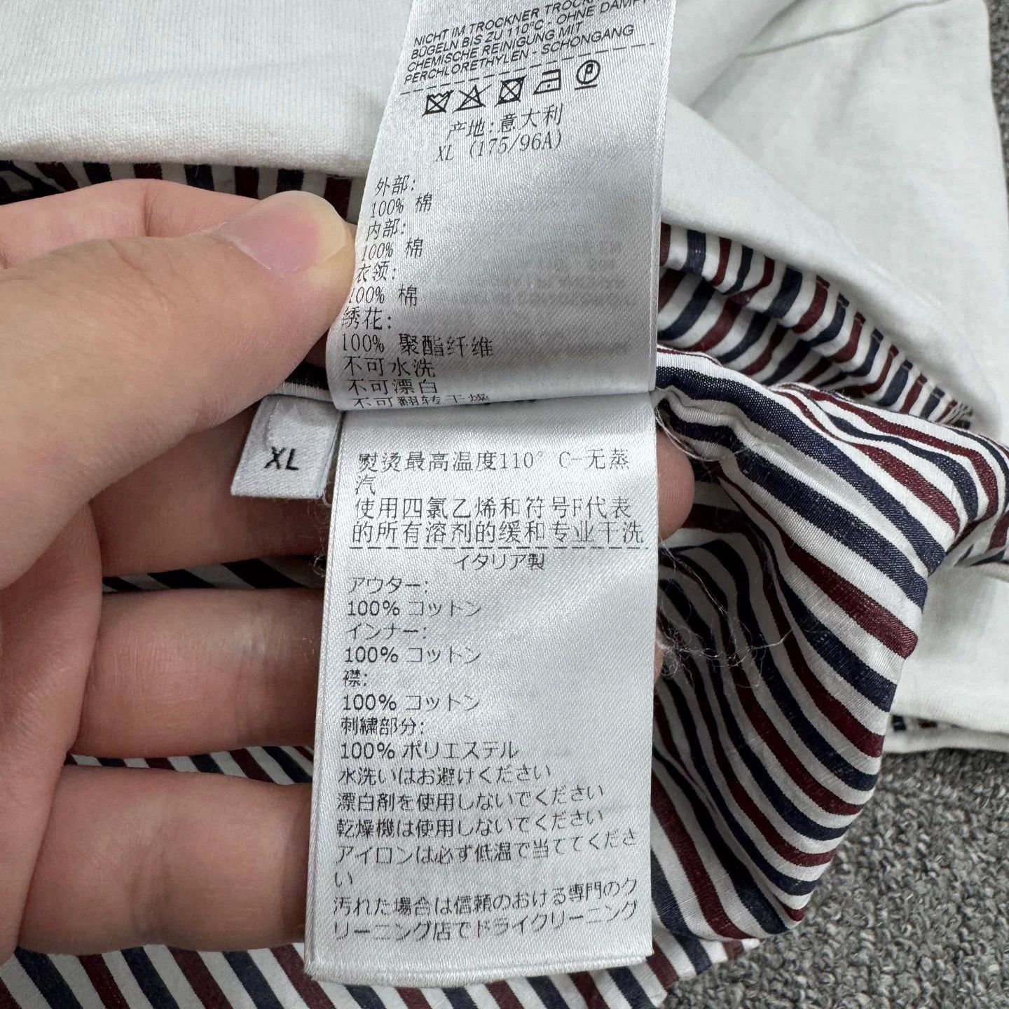 Bottega Veneta Bottega Veneta Double Layer Short Sleeve Size US XL / EU 56 / 4 - 4 Thumbnail