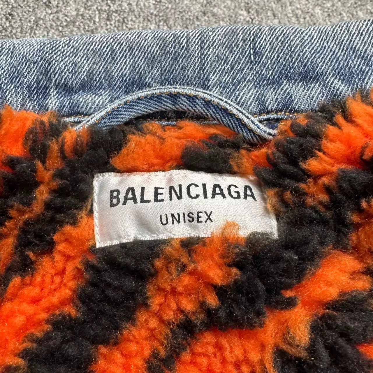 Balenciaga Balenciaga Leopard Lined Denim Jacket Size US M / EU 48-50 / 2 - 3 Thumbnail