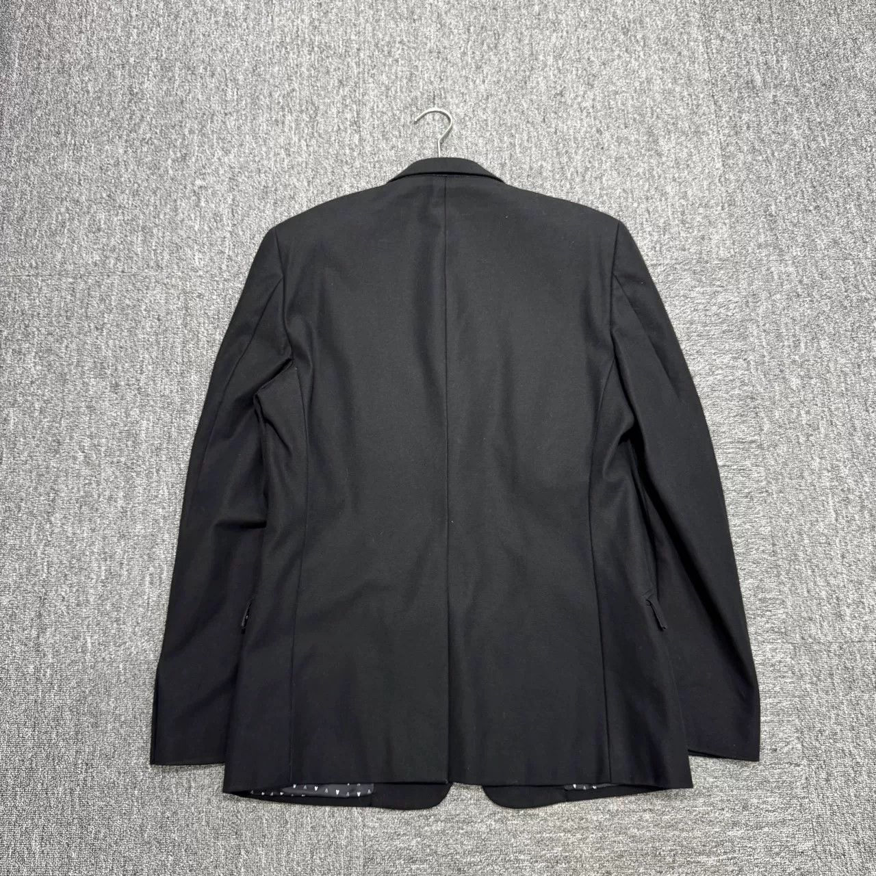 Versace VERSACE Wool Blazer with V Print Lining Size US M / EU 48-50 / 2 - 5 Thumbnail