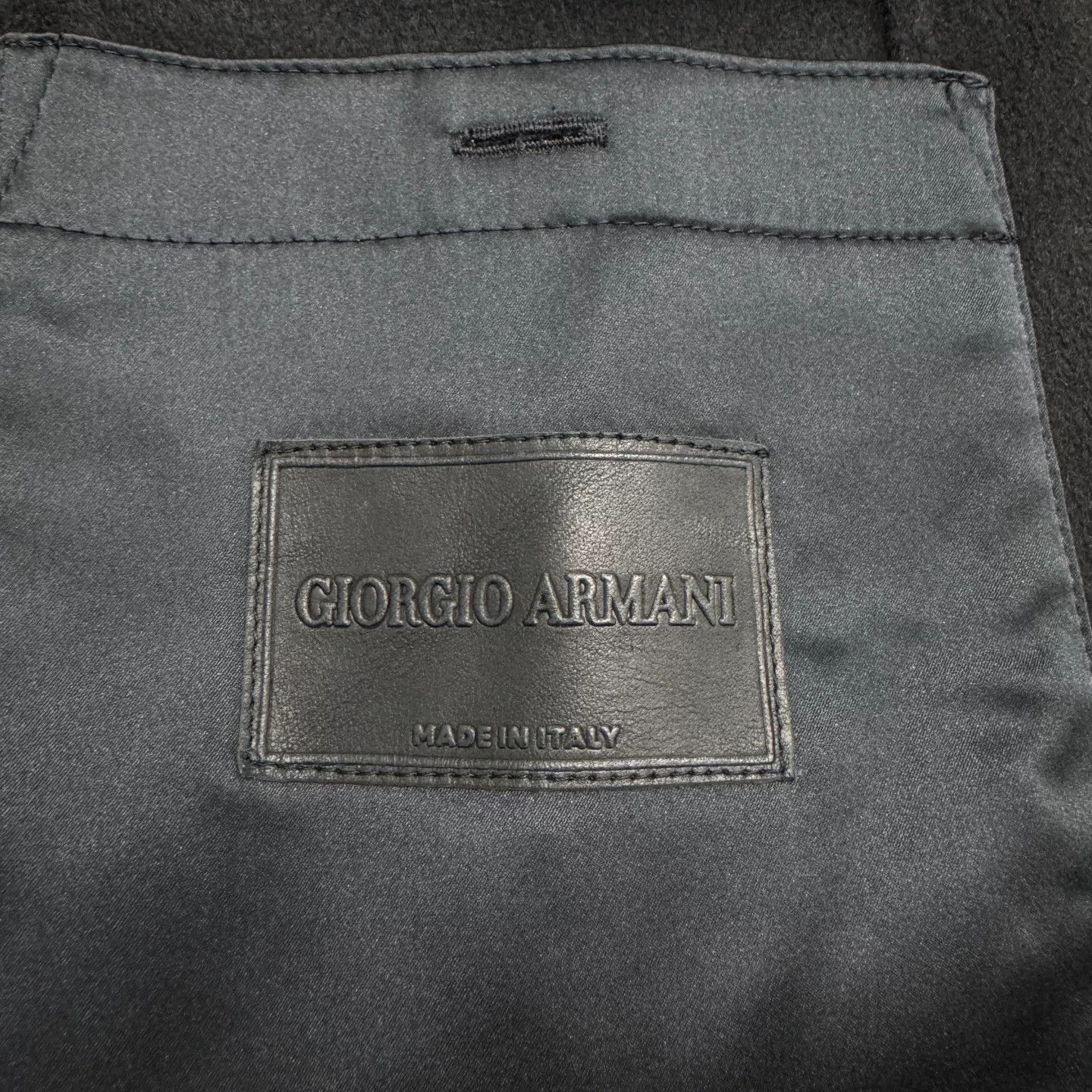 Giorgio Armani Giorgio Armani Wool Coat Size US M / EU 48-50 / 2 - 2 Thumbnail