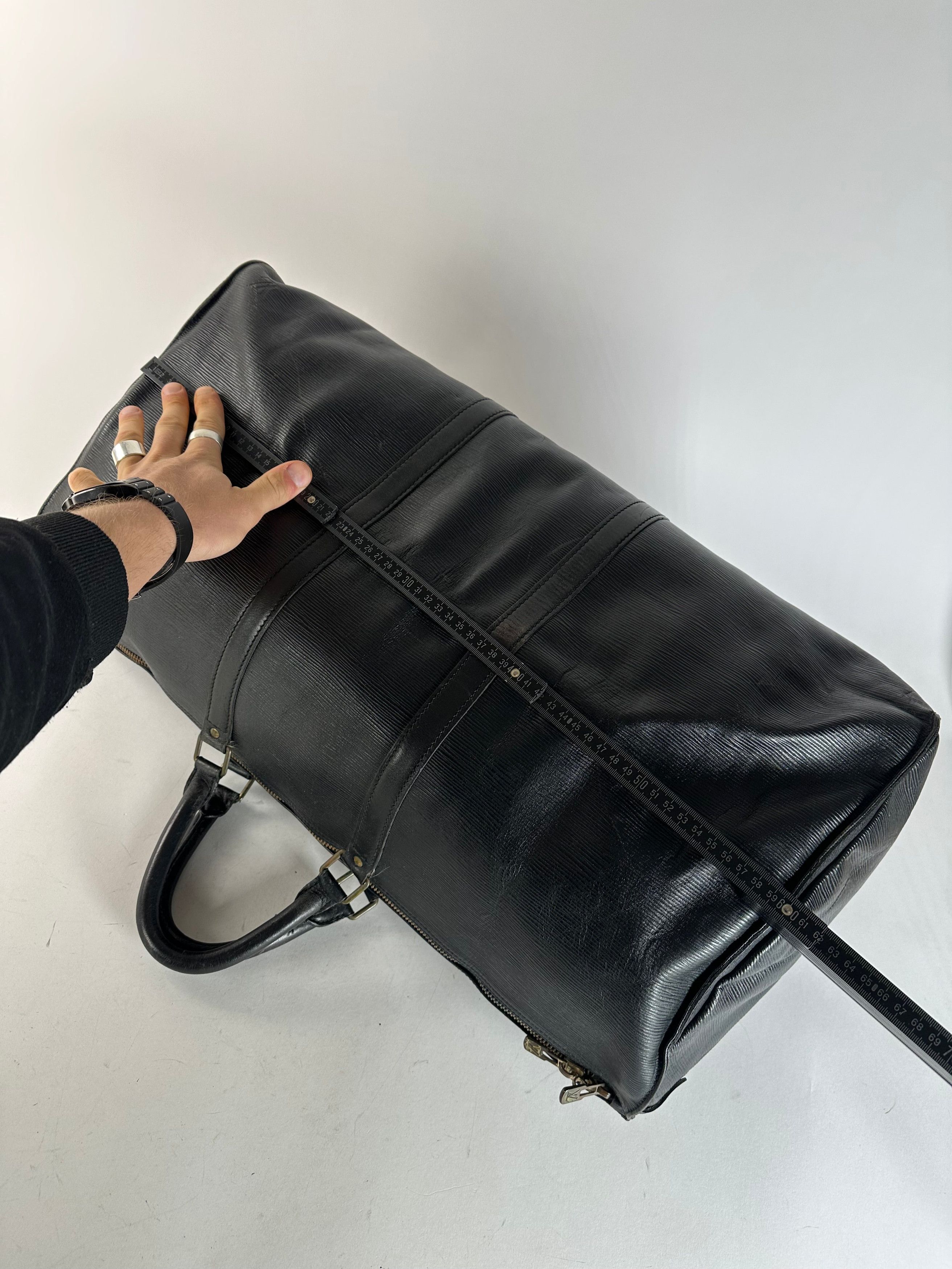 Louis Vuitton Vintage EPI Leather 60 Keepball Black Size ONE SIZE - 12 Thumbnail