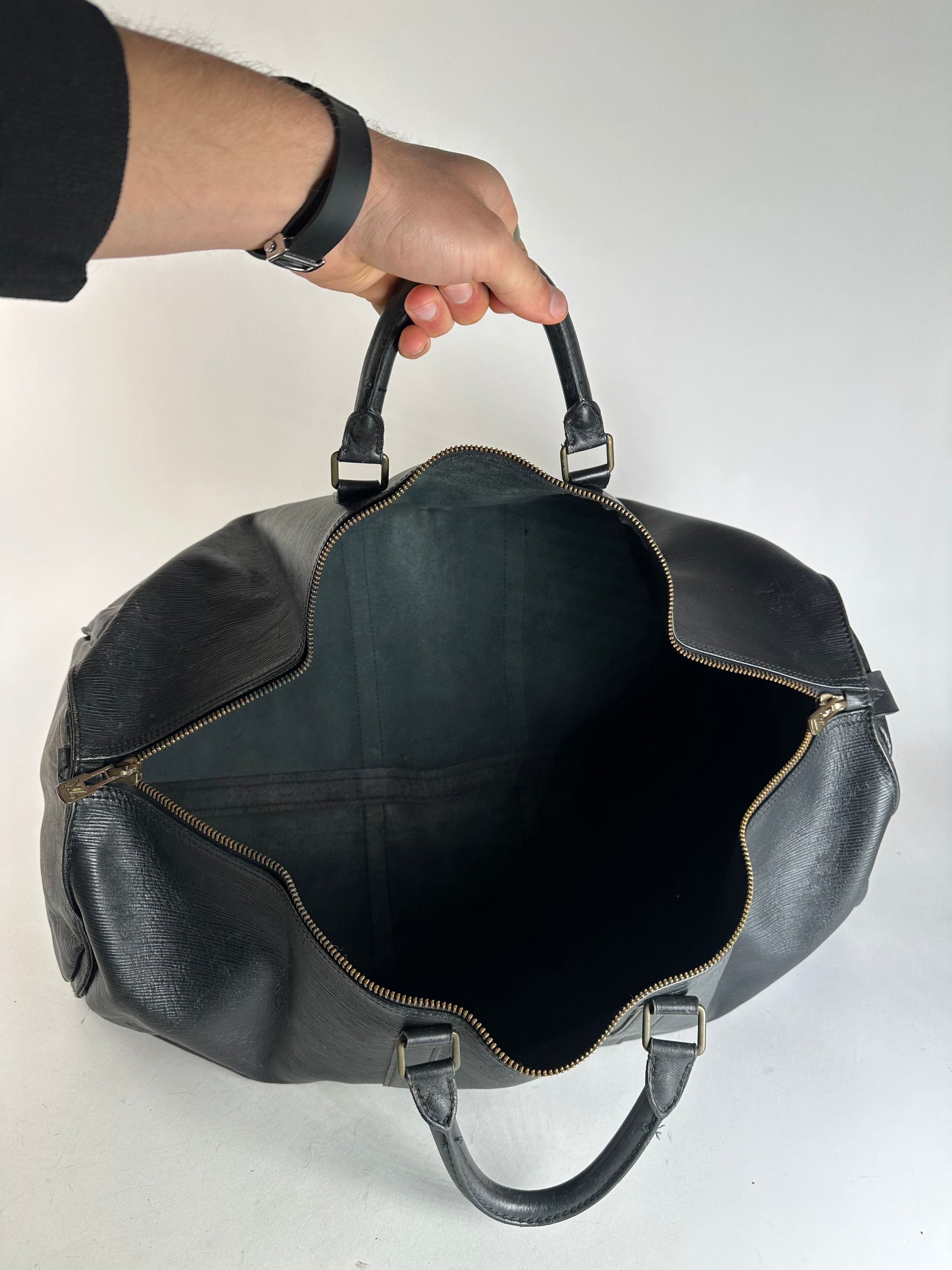 Louis Vuitton Vintage EPI Leather 60 Keepball Black Size ONE SIZE - 4 Thumbnail