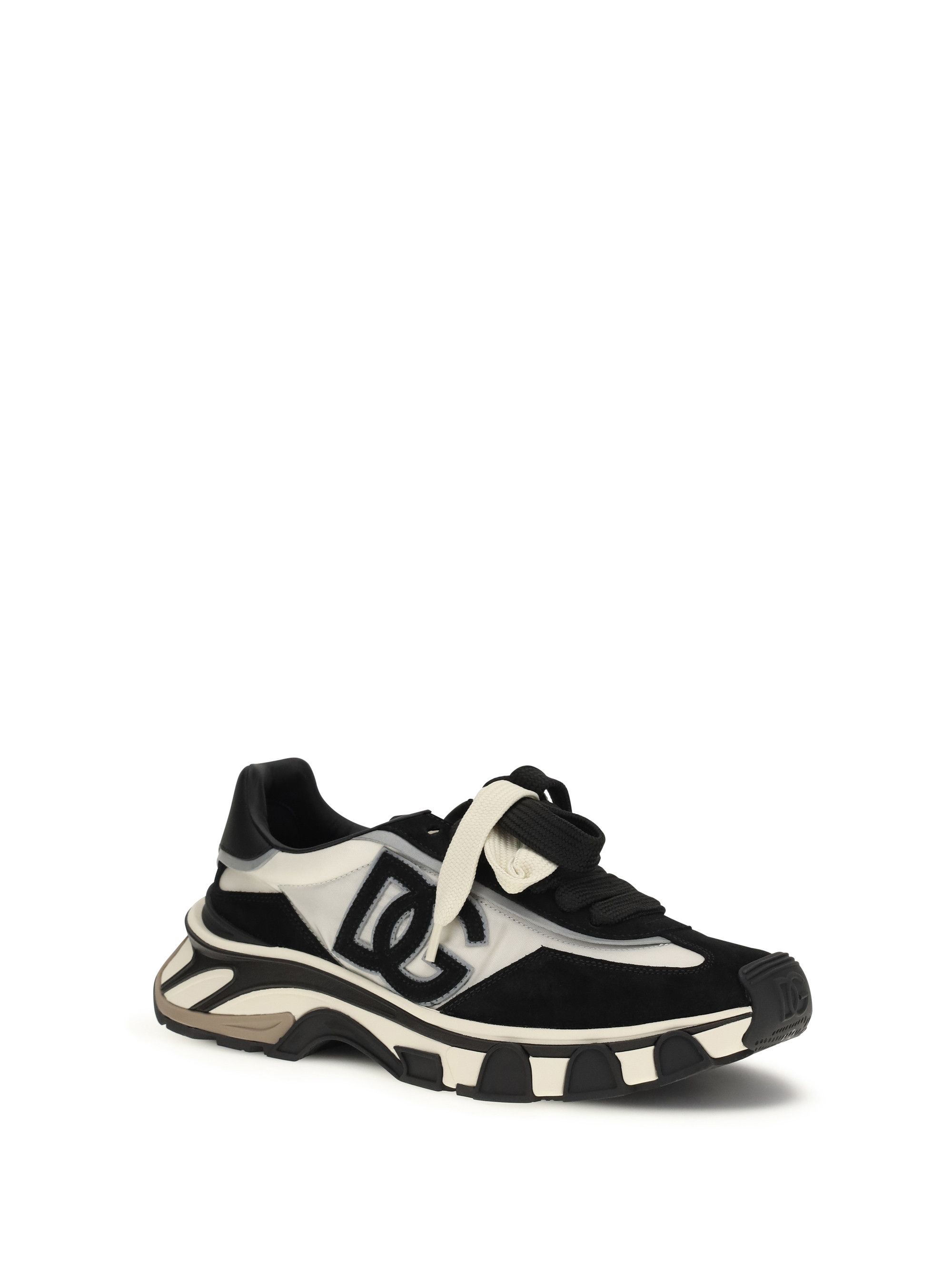 Dolce & Gabbana Leather and mesh Sneakers Size US 12 / EU 45 - 2 Thumbnail