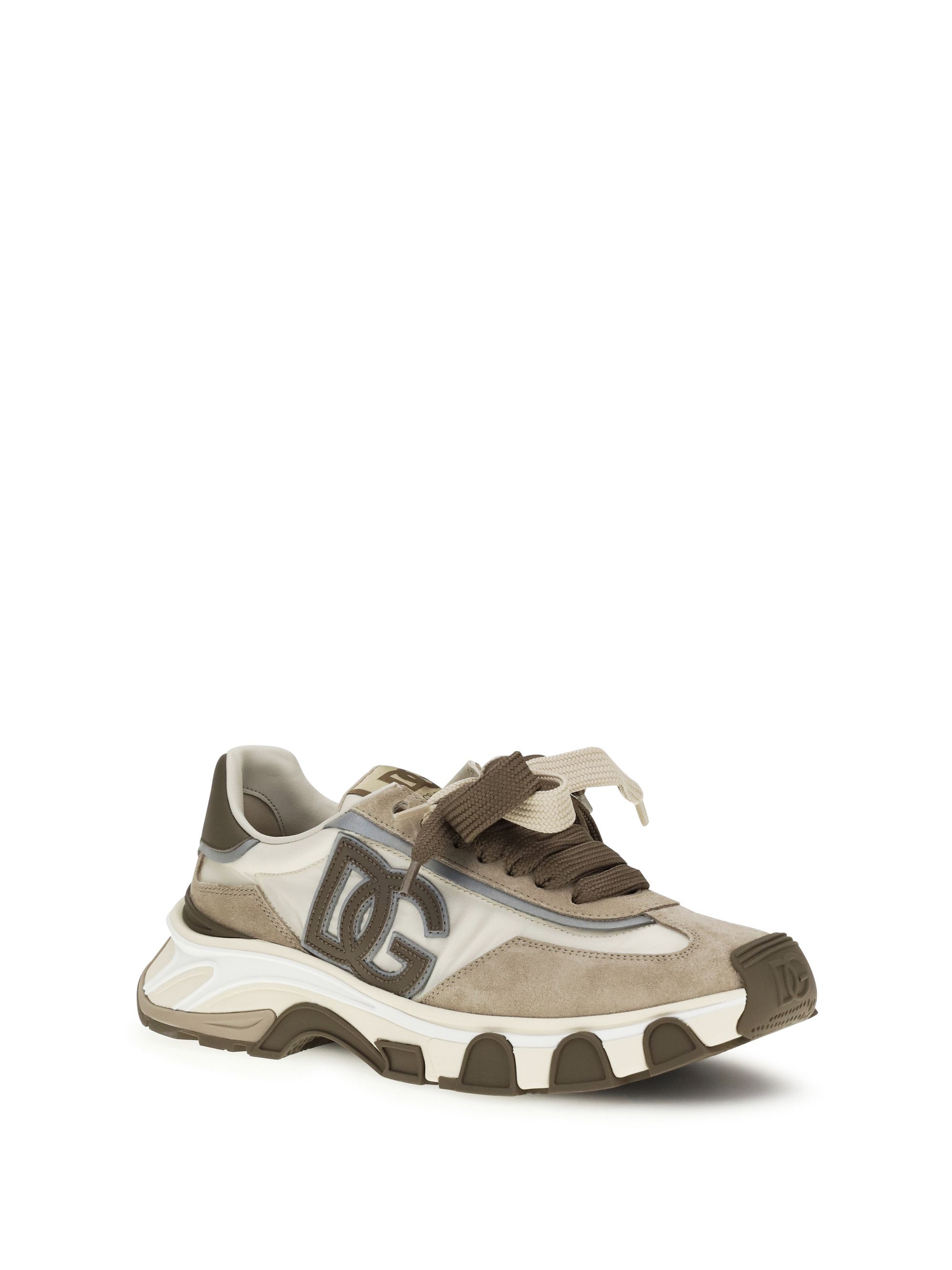 Dolce & Gabbana Leather and mesh Sneakers Size US 7 / EU 40 - 2 Thumbnail