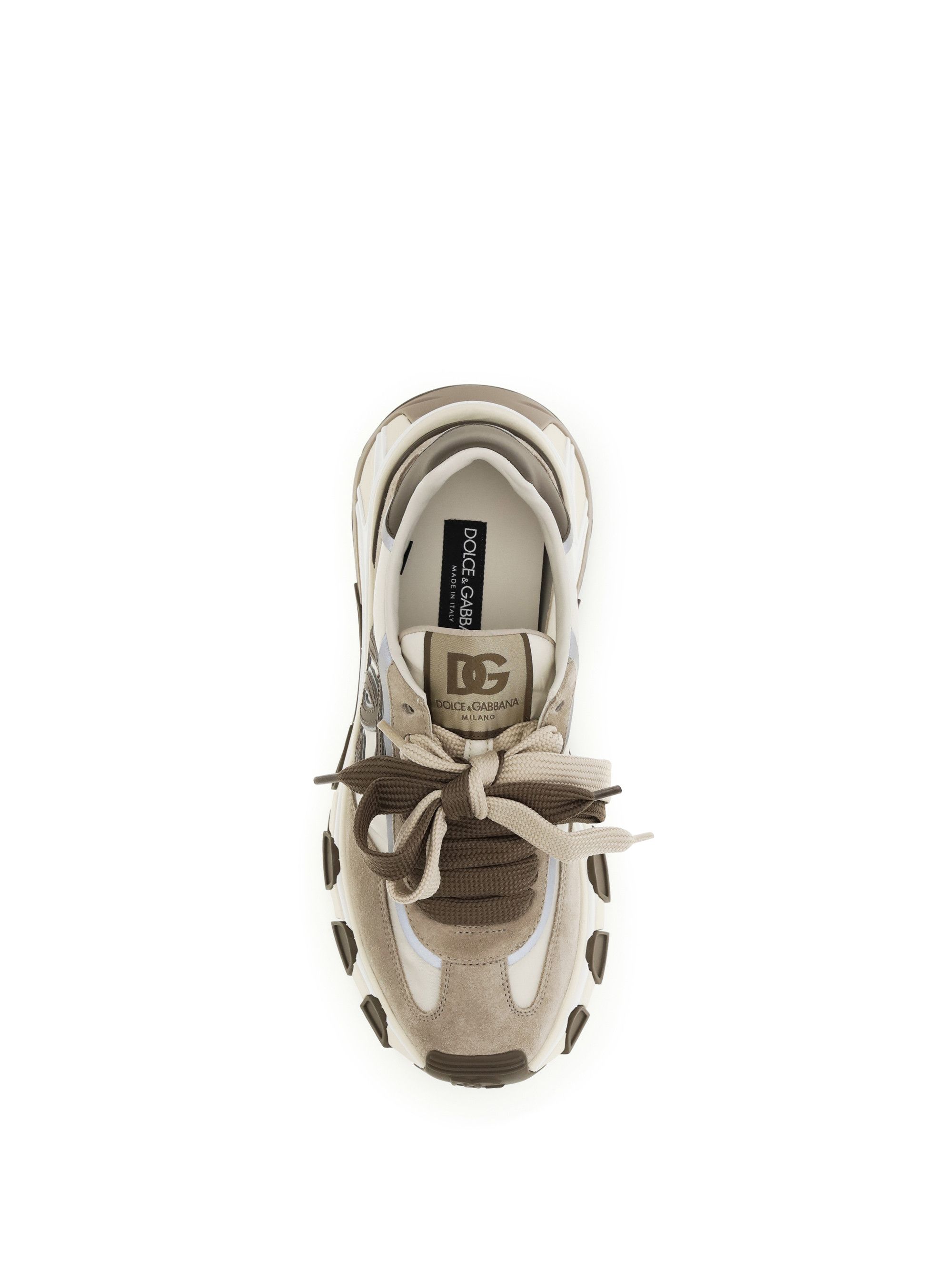 Dolce & Gabbana Leather and mesh Sneakers Size US 8 / EU 41 - 4 Thumbnail