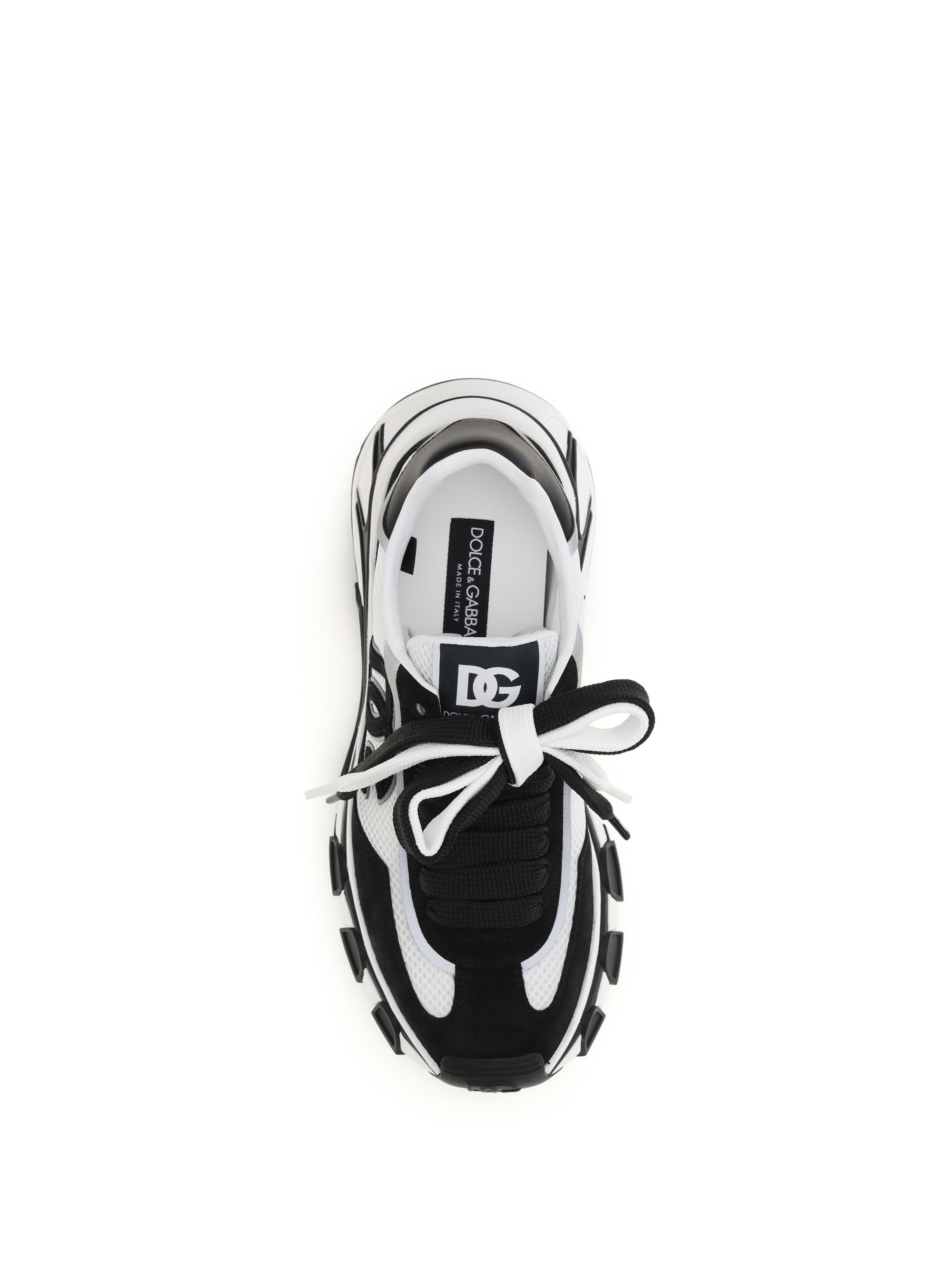 Dolce & Gabbana Leather and mesh Sneakers Size US 9 / EU 42 - 4 Thumbnail