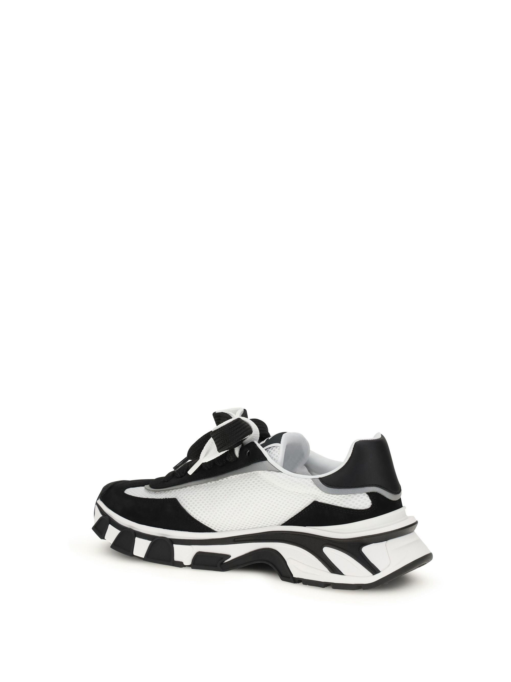 Dolce & Gabbana Leather and mesh Sneakers Size US 13 / EU 46 - 3 Thumbnail