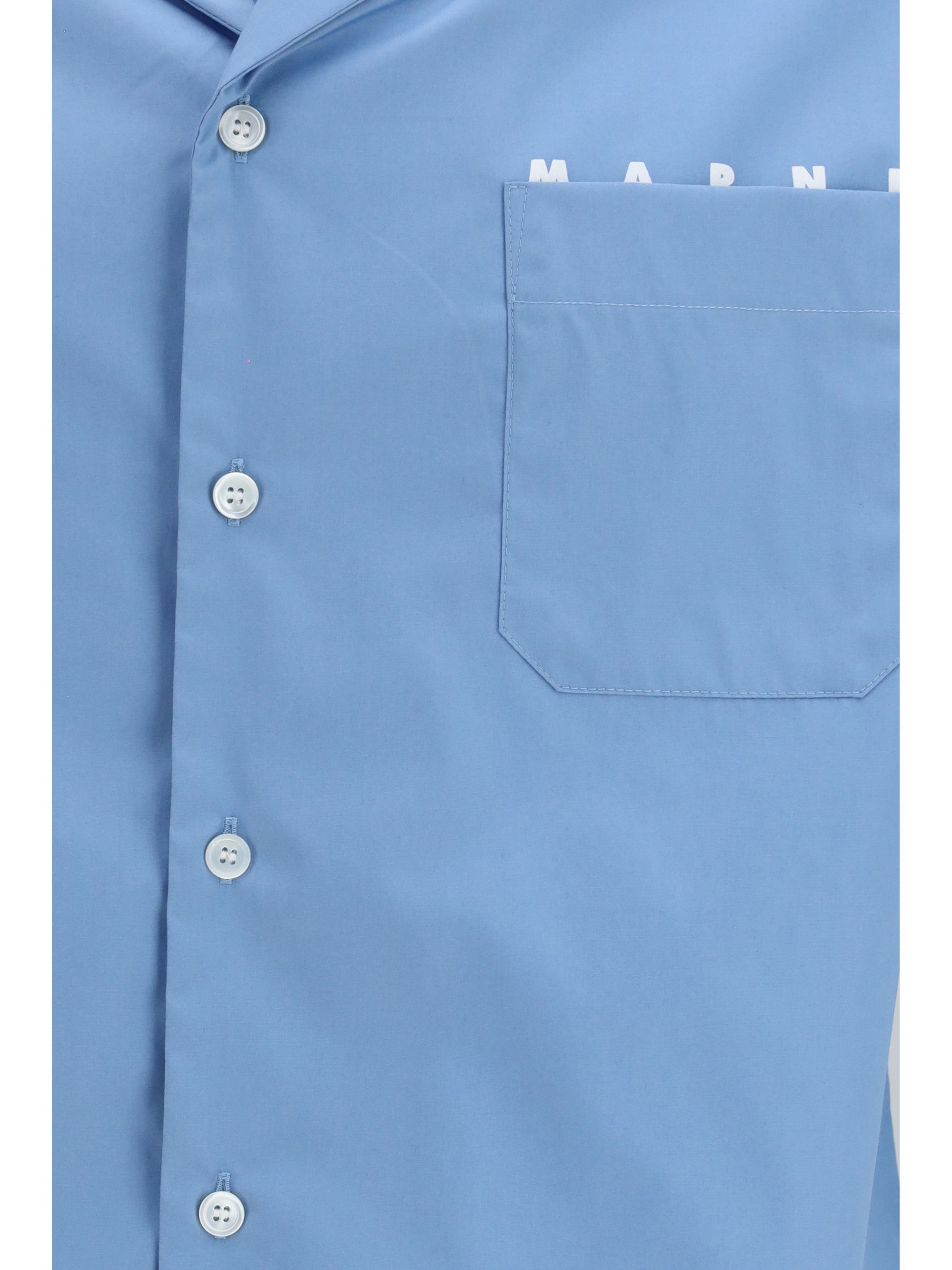 Marni Short-sleeved cotton bowling Shirt Size US M / EU 48-50 / 2 - 3 Thumbnail