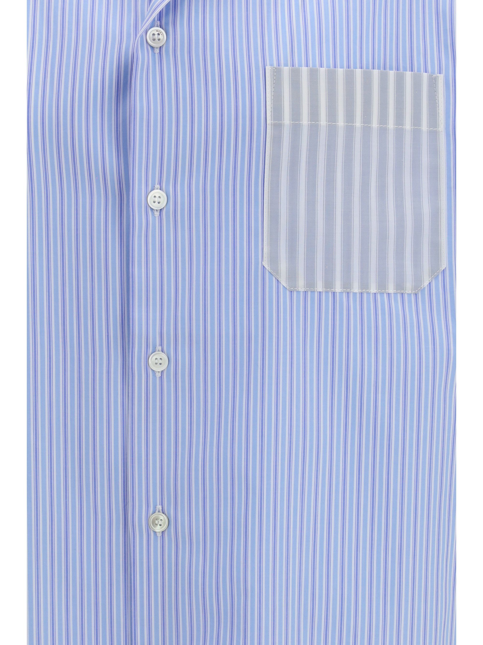 Marni Striped-pattern Shirt Shirt Size US L / EU 52-54 / 3 - 3 Thumbnail