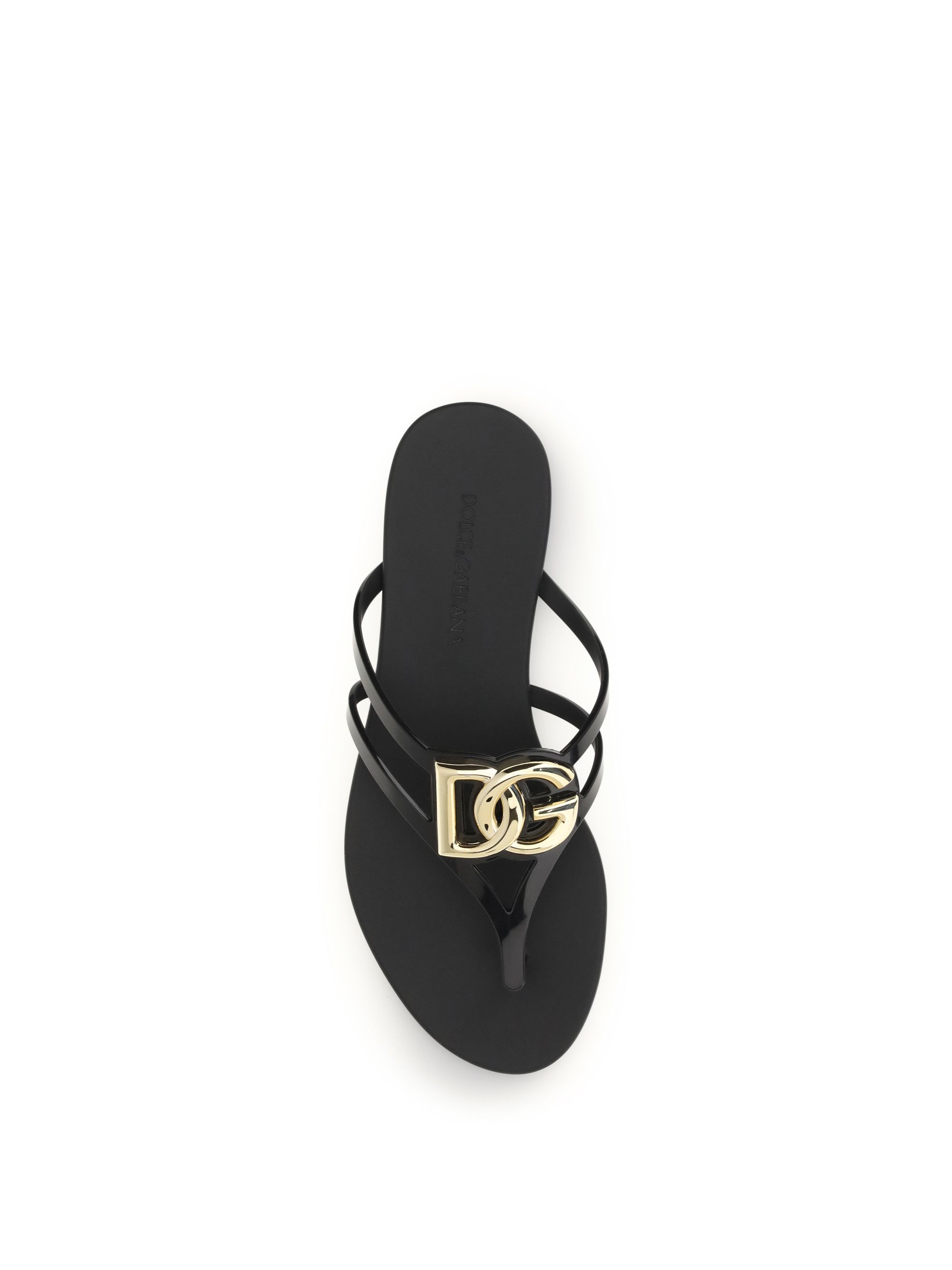 Dolce & Gabbana Logo rubber Sandals Size US 6 / IT 36 - 4 Thumbnail