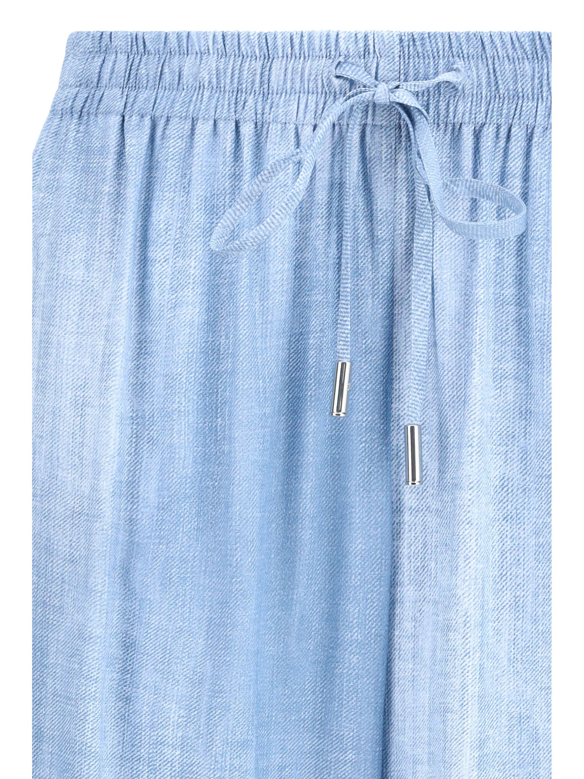Ermanno Scervino Viscose Trousers Size 28" / US 6 / IT 42 - 3 Thumbnail