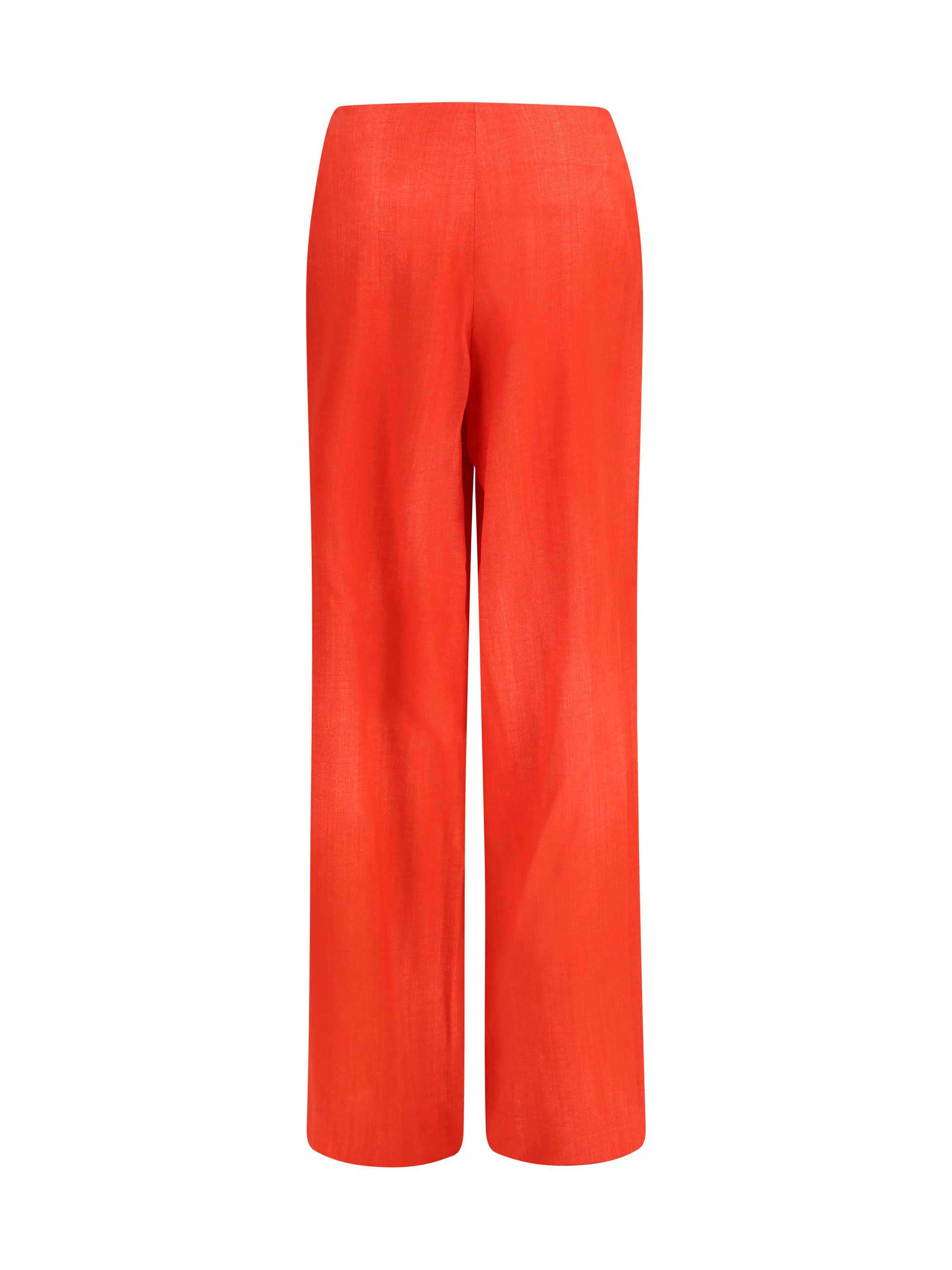 Ermanno Scervino Viscose Trousers Size 28" / US 6 / IT 42 - 2 Thumbnail