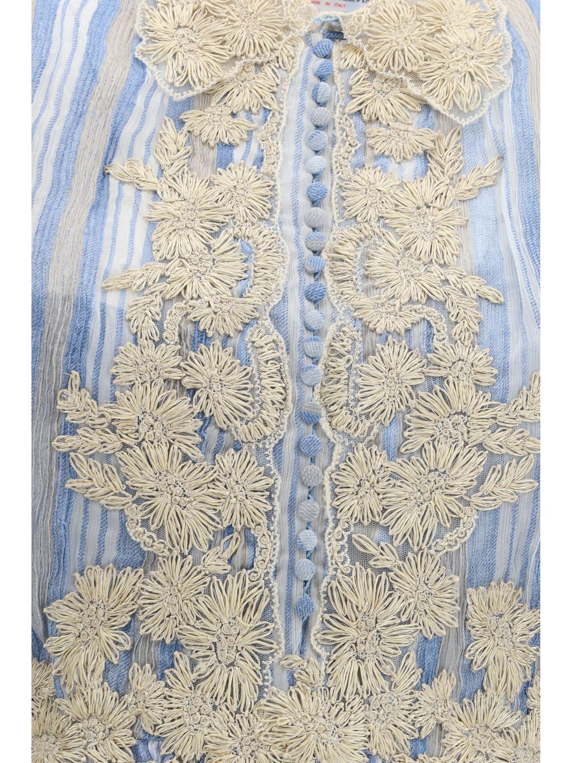 Ermanno Scervino Long silk Dress Size M / US 6-8 / IT 42-44 - 3 Thumbnail