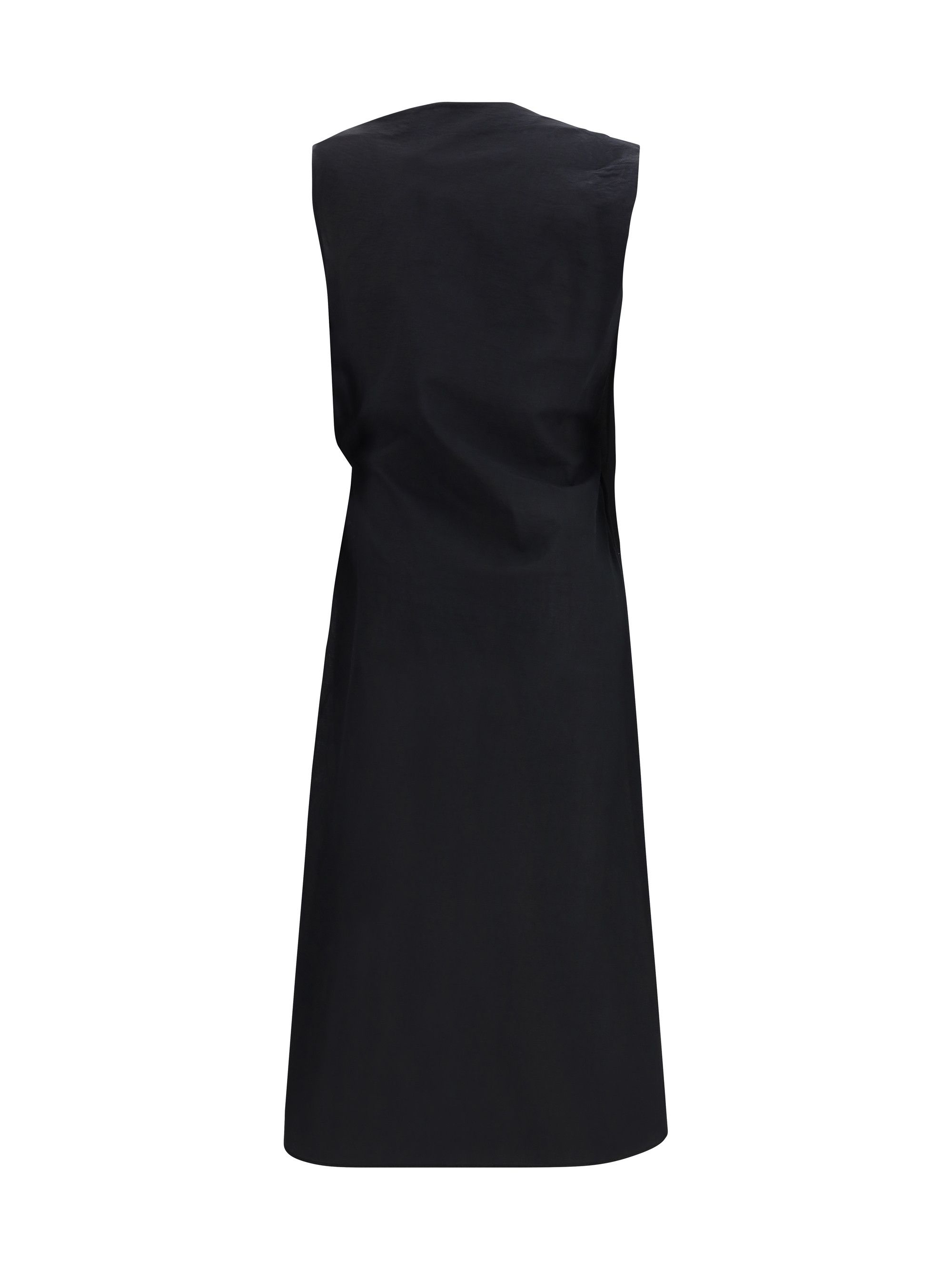 Jacquemus Drapped midi Dress Size M / US 6-8 / IT 42-44 - 2 Thumbnail