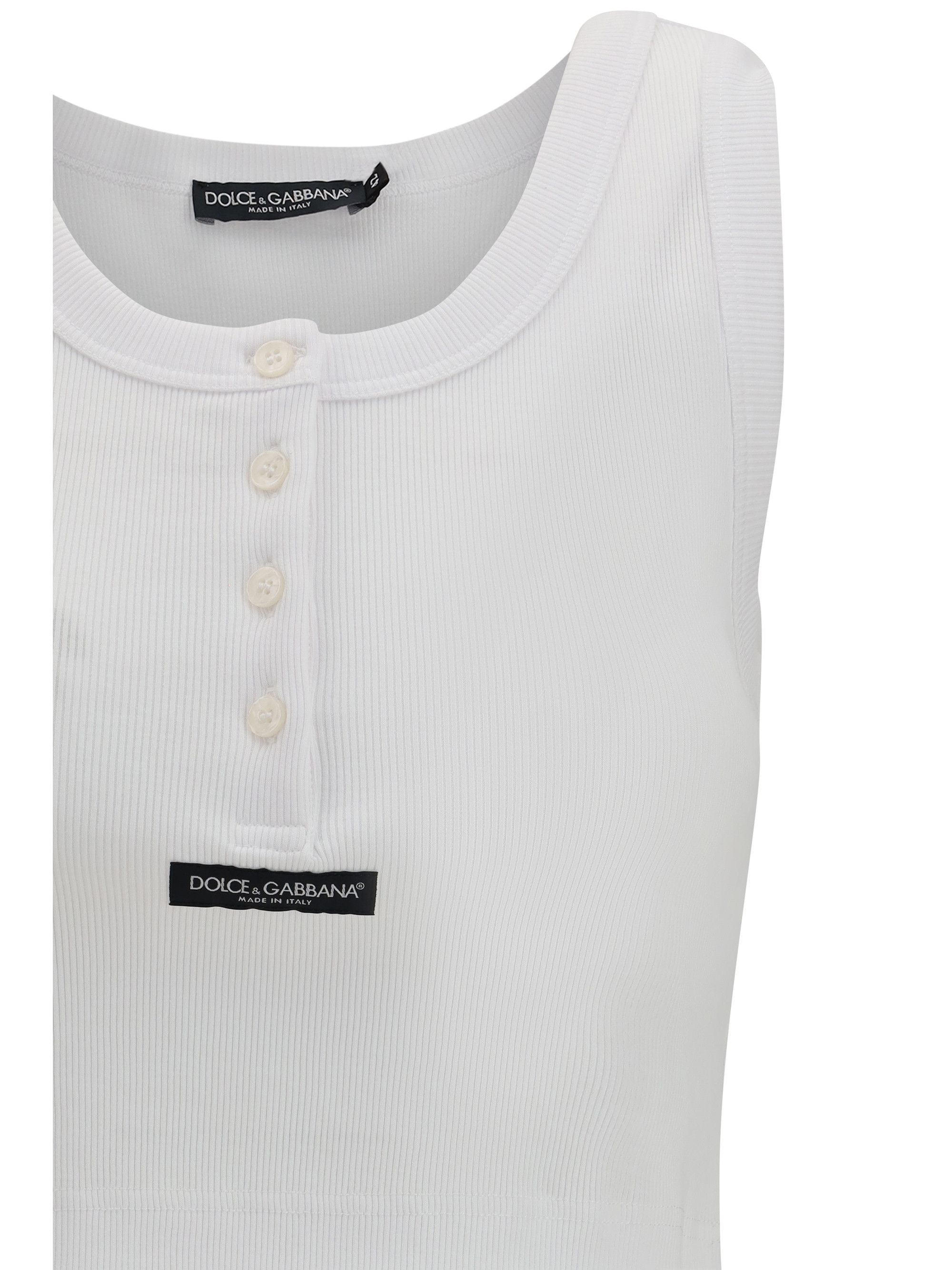 Dolce & Gabbana Ribbed tank Top Size M / US 6-8 / IT 42-44 - 3 Thumbnail