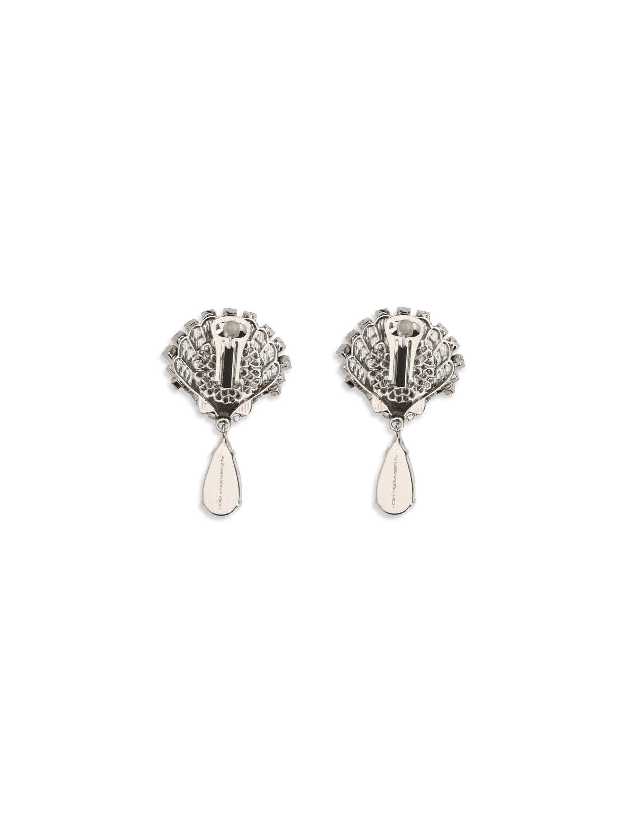 Alessandra Rich Crystal drop Earrings Size ONE SIZE - 2 Thumbnail