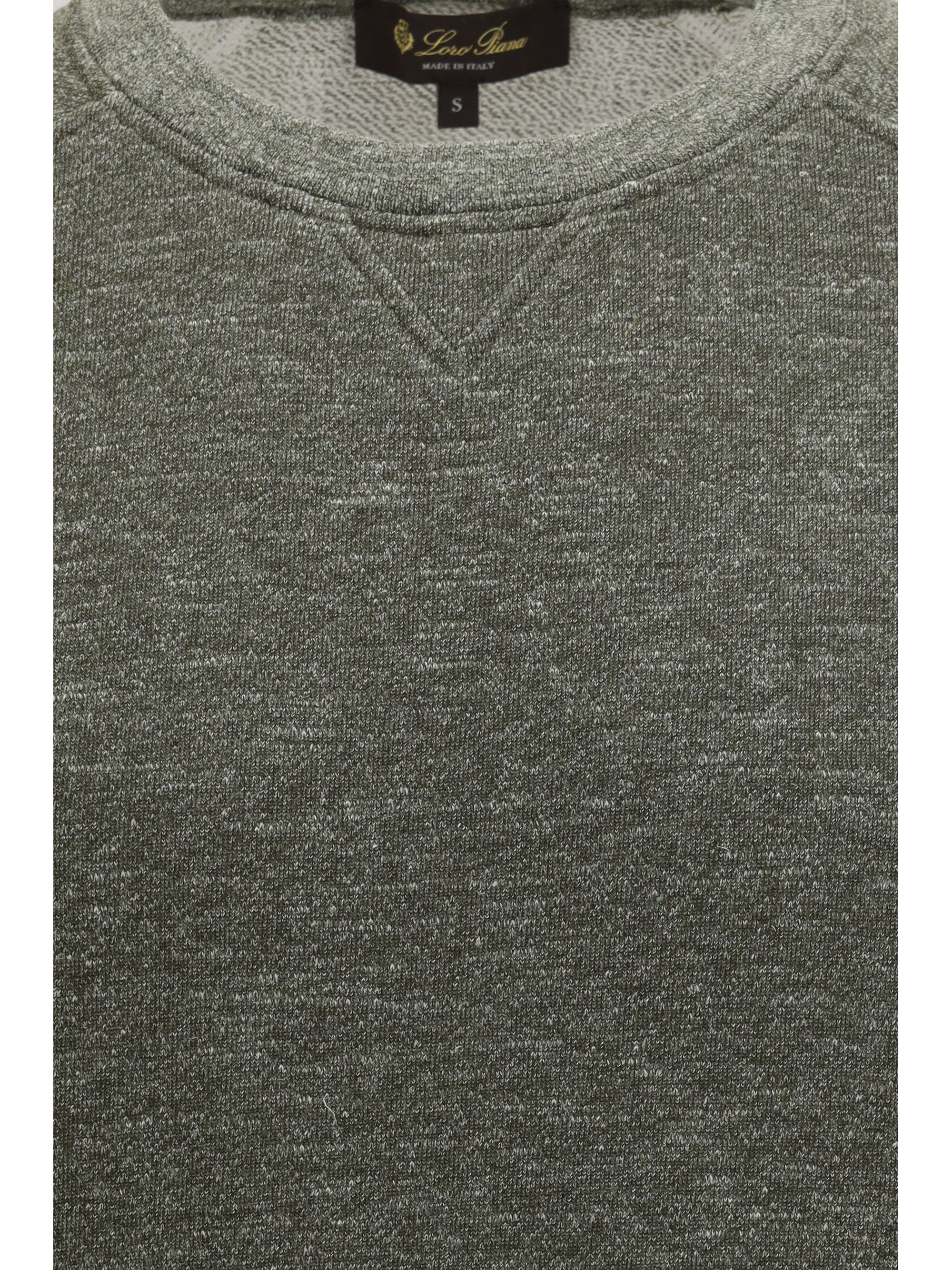 Loro Piana Cotton crew neck Sweatshirt Size US S / EU 44-46 / 1 - 3 Thumbnail