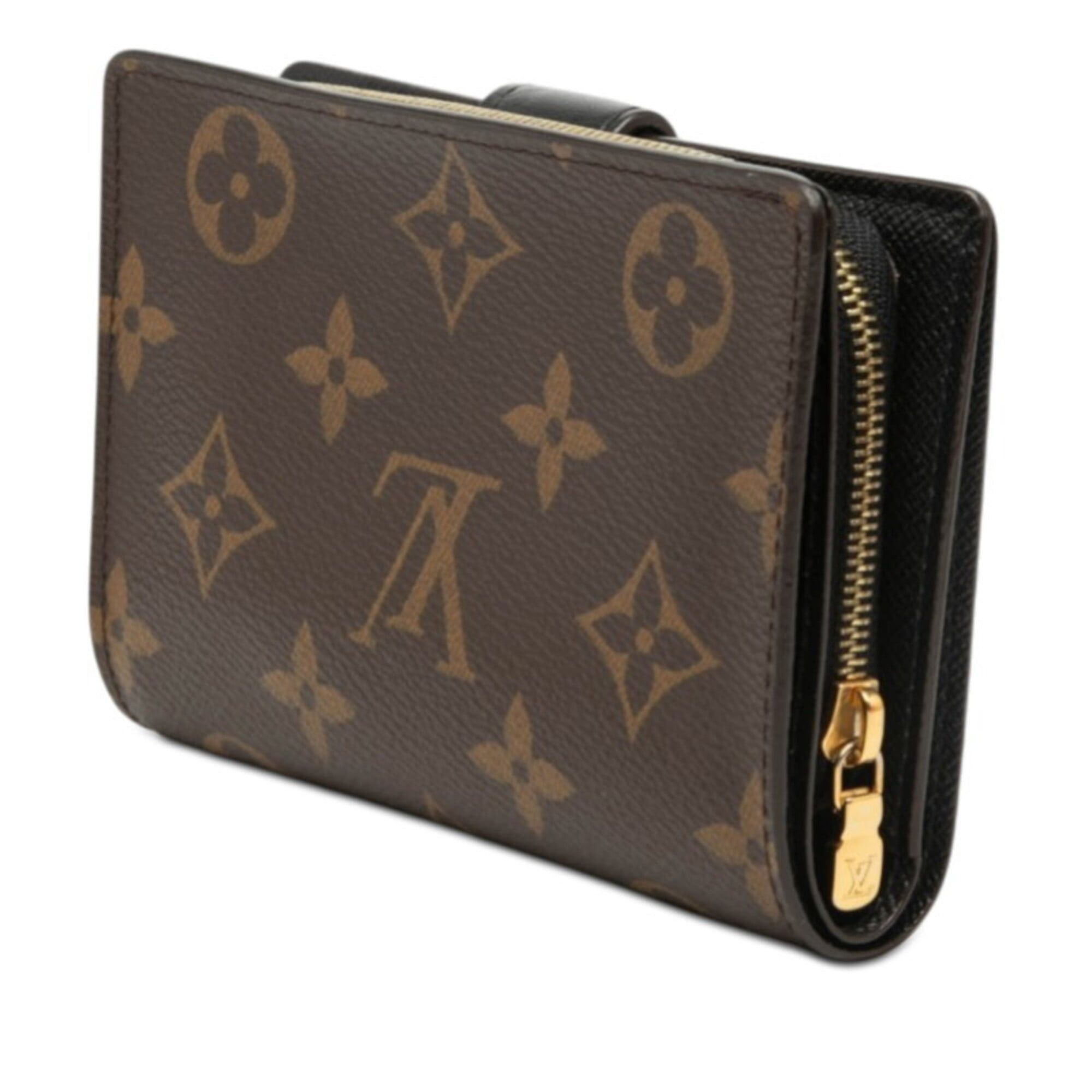 Louis Vuitton Louis Vuitton Monogram Giant Reverse Portefeuille Juliette Bi-fold Wallet M69432 Marron Leather Women's LOUIS VUITTON Size ONE SIZE - 2 Thumbnail