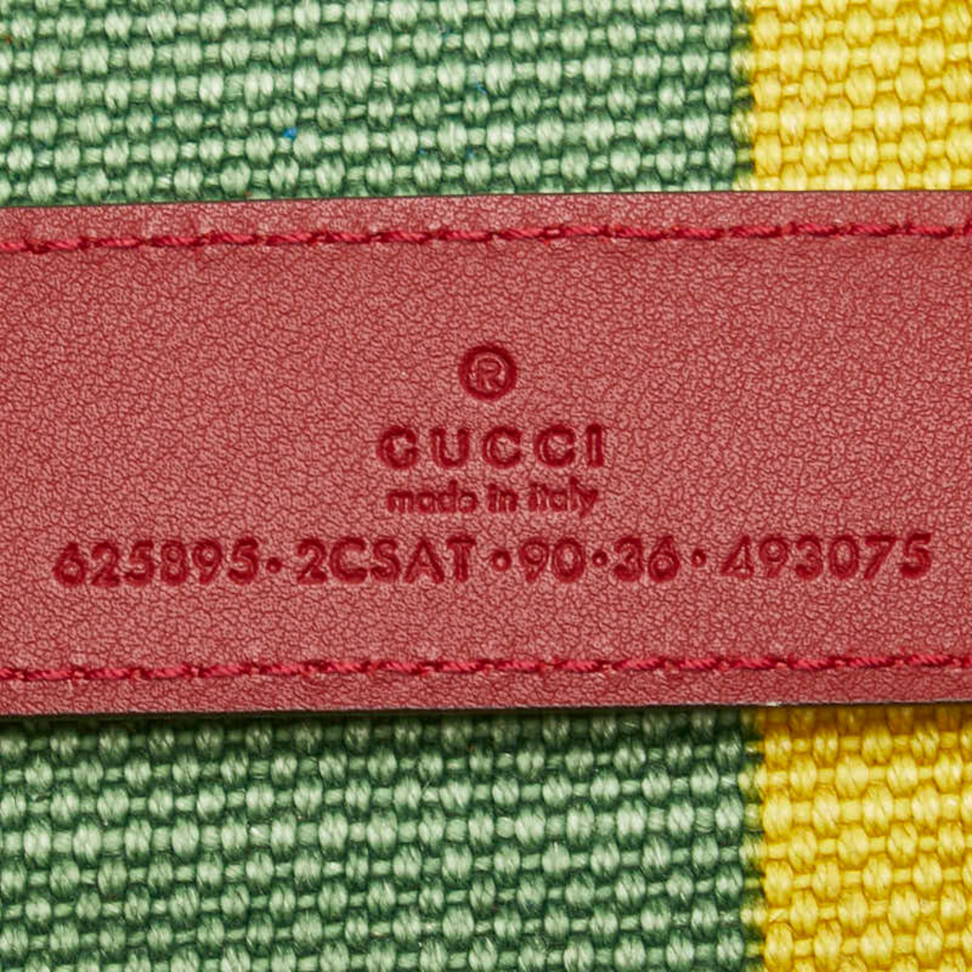 Gucci Gucci Byadella Body Bag Waist 625895 Multicolor Canvas Leather Women's GUCCI Size ONE SIZE - 13 Thumbnail
