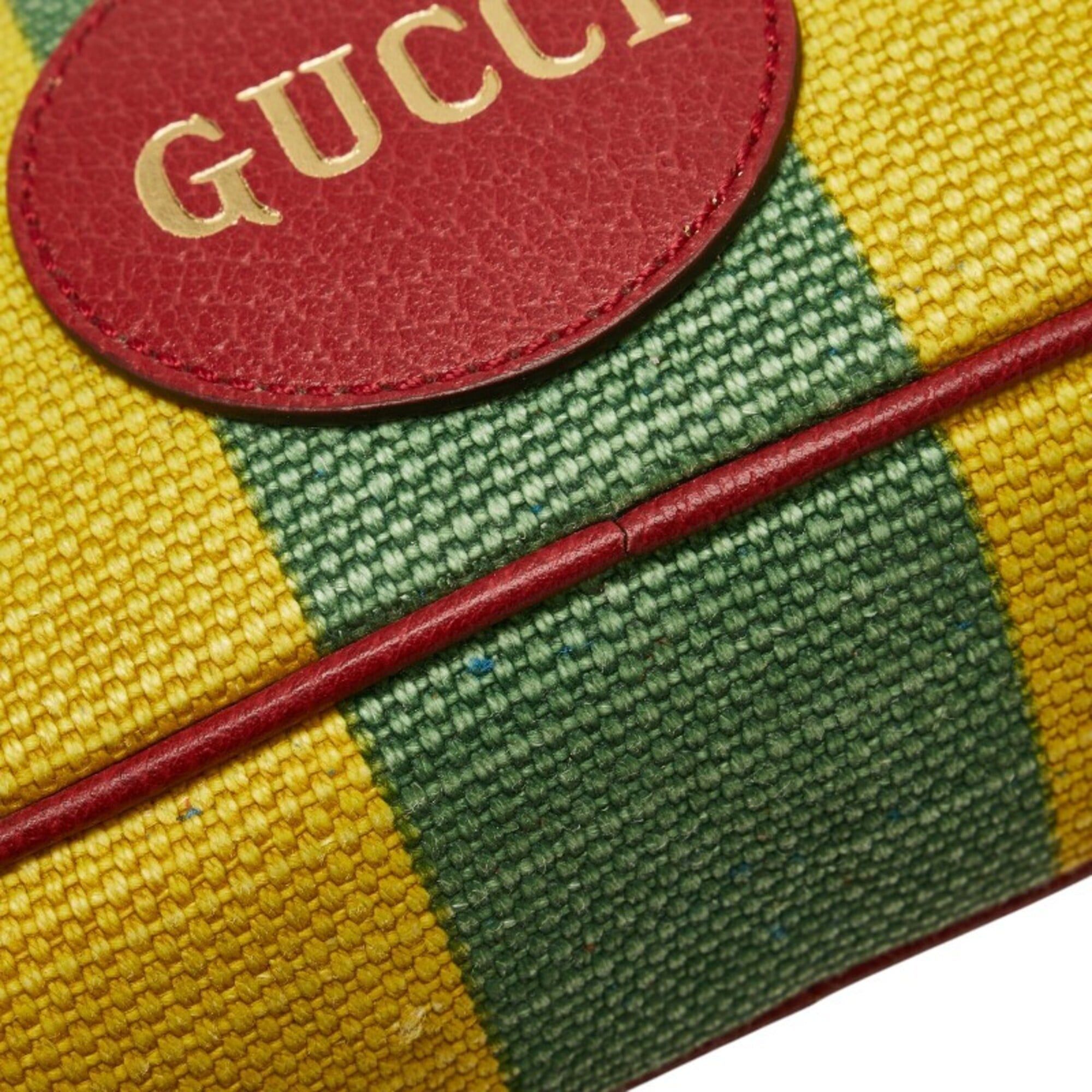 Gucci Gucci Byadella Body Bag Waist 625895 Multicolor Canvas Leather Women's GUCCI Size ONE SIZE - 8 Thumbnail