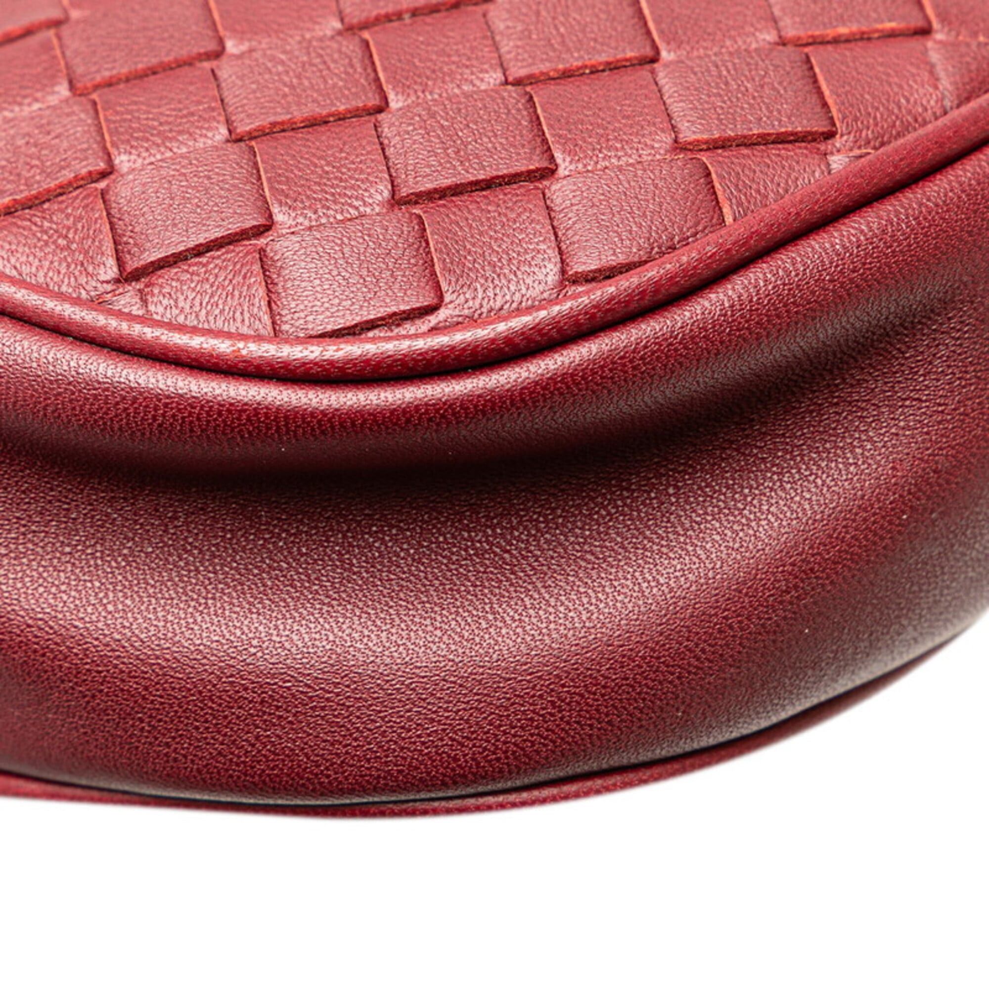 Bottega Veneta Bottega Veneta Intrecciato Waist Bag/Body Bag, Wine Red/Bordeaux Leather, Women's. Size ONE SIZE - 6 Thumbnail