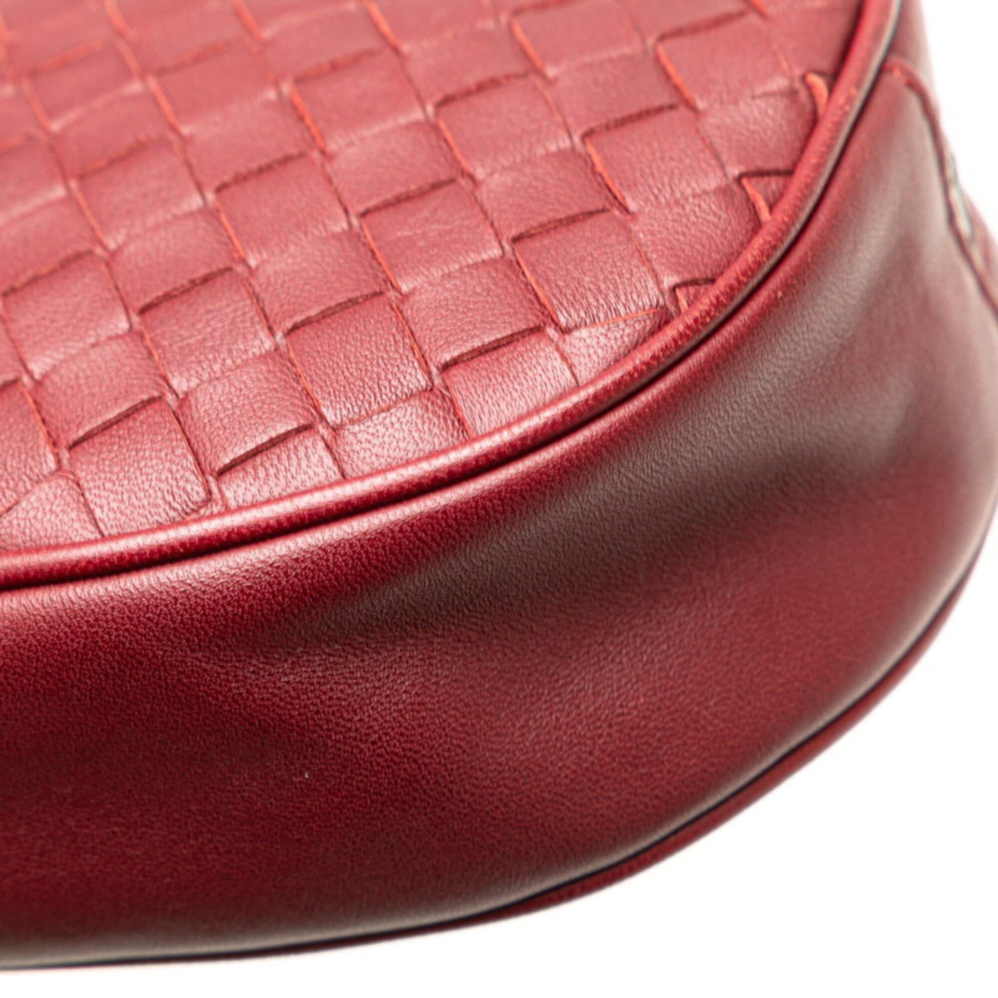 Bottega Veneta Bottega Veneta Intrecciato Waist Bag/Body Bag, Wine Red/Bordeaux Leather, Women's. Size ONE SIZE - 7 Thumbnail
