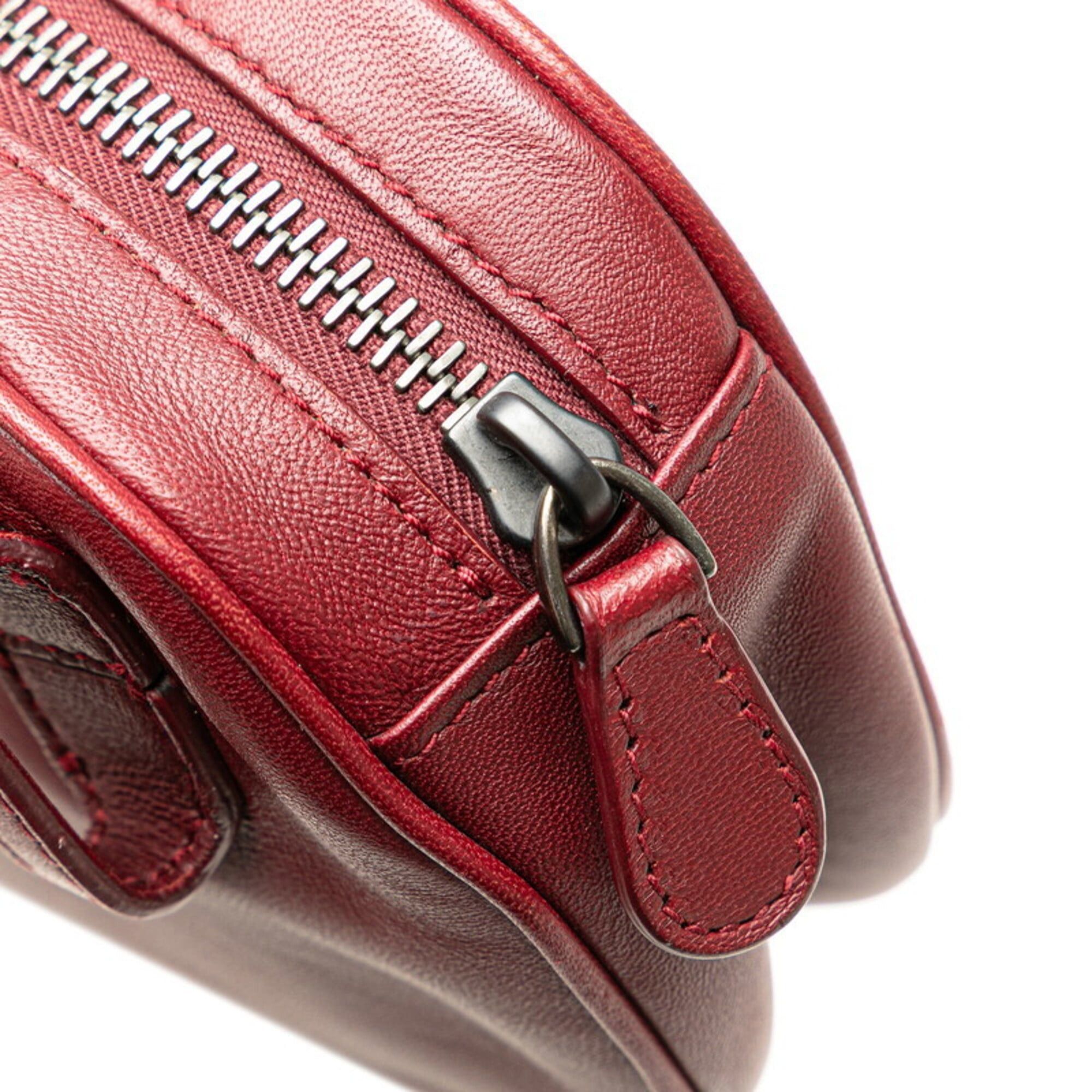 Bottega Veneta Bottega Veneta Intrecciato Waist Bag/Body Bag, Wine Red/Bordeaux Leather, Women's. Size ONE SIZE - 5 Thumbnail