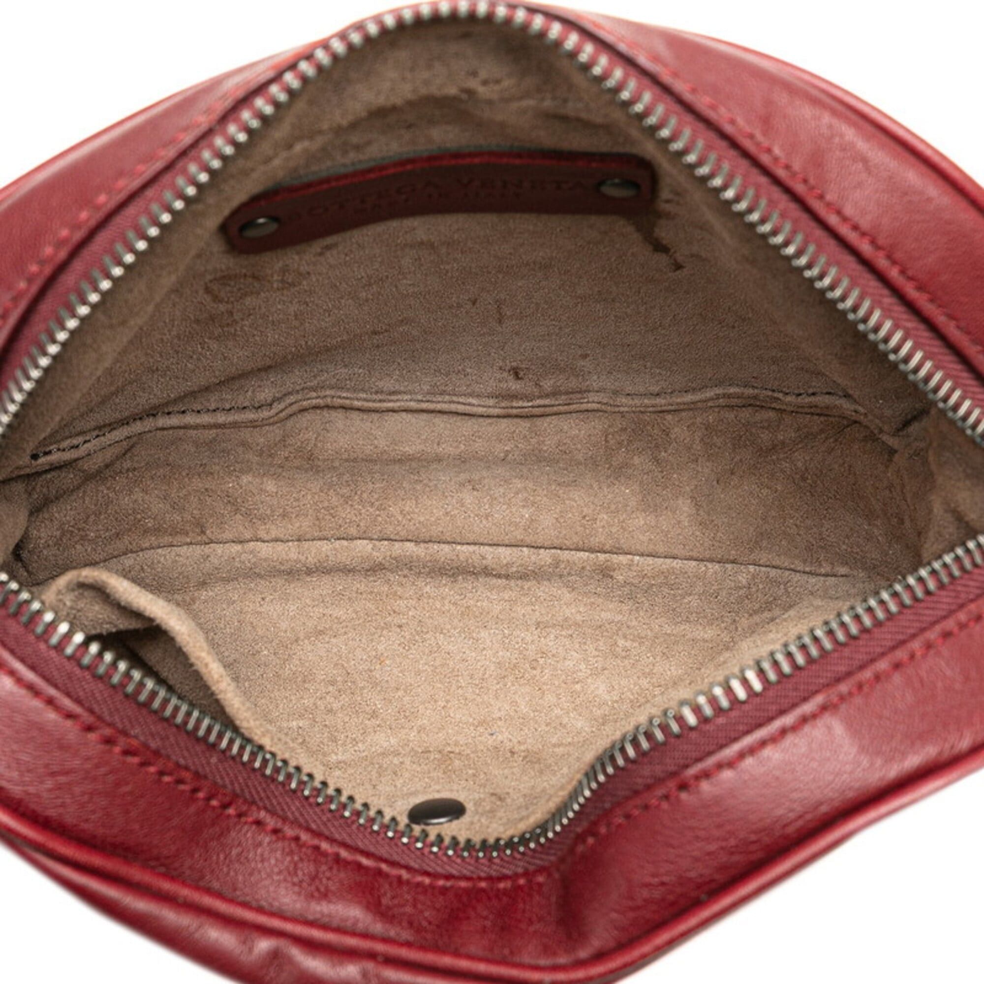 Bottega Veneta Bottega Veneta Intrecciato Waist Bag/Body Bag, Wine Red/Bordeaux Leather, Women's. Size ONE SIZE - 8 Thumbnail