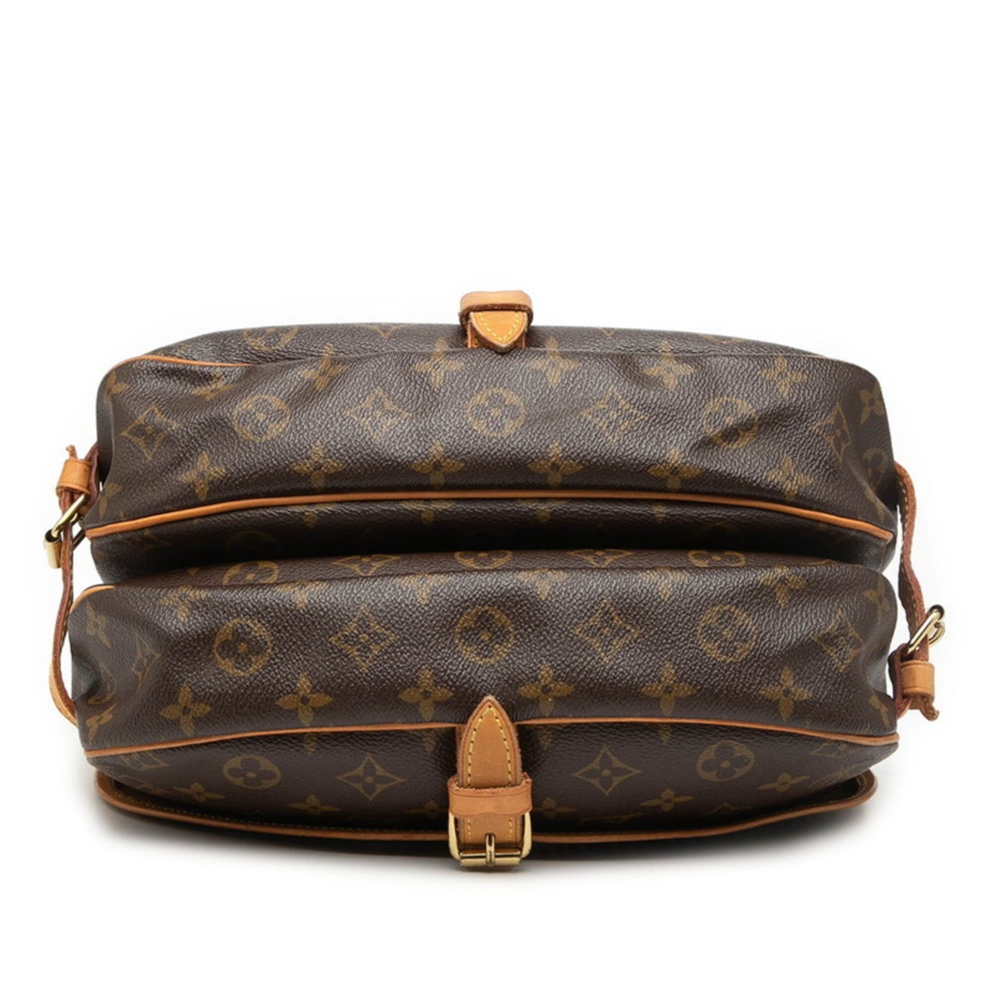 Louis Vuitton Louis Vuitton Monogram Saumur 30 Crossbody Shoulder Bag M42256 Brown Leather Women's LOUIS VUITTON Size ONE SIZE - 3 Thumbnail