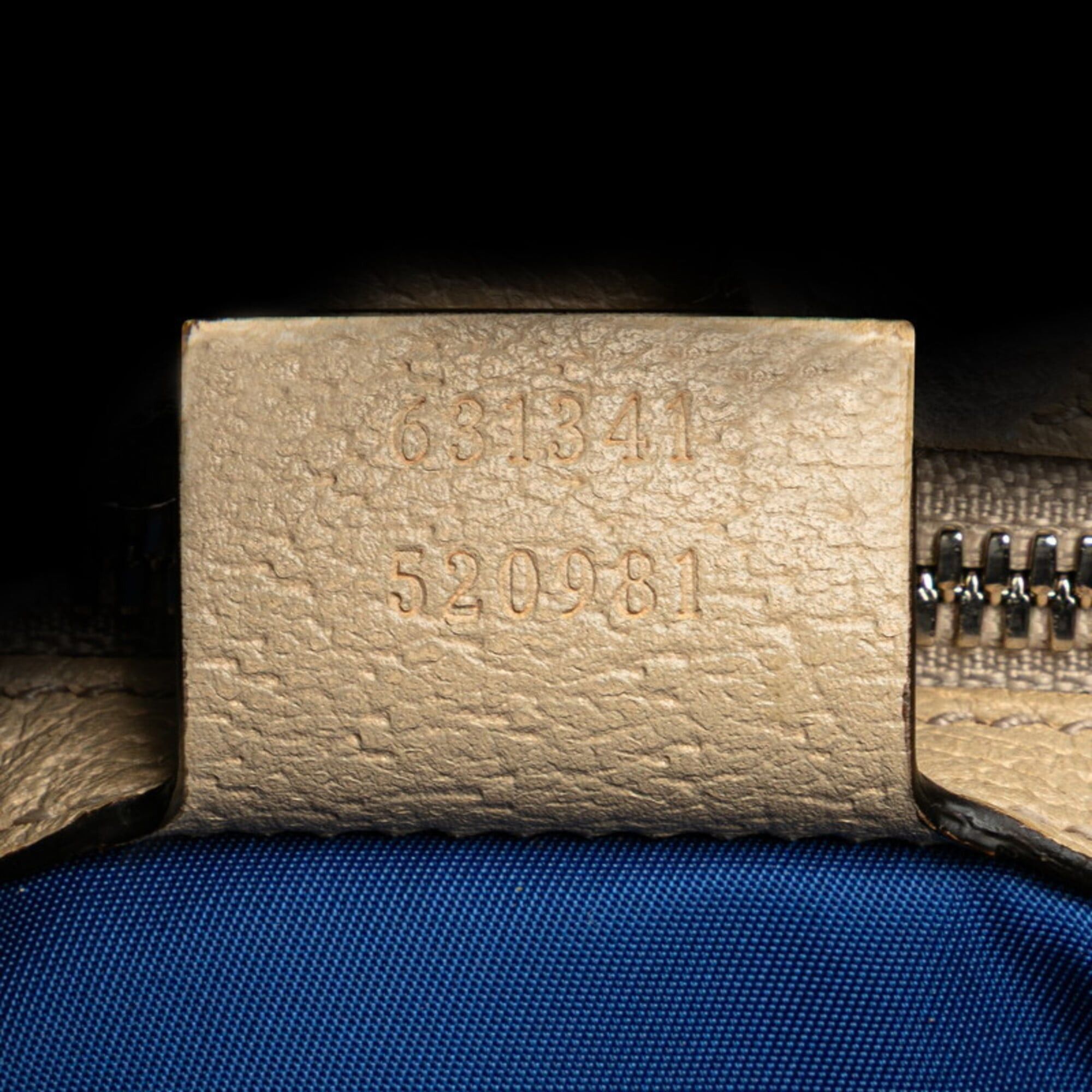 Gucci Gucci GG Nylon Off the Grid Belt Bag Body 631341 Blue Beige Leather Women's GUCCI Size ONE SIZE - 9 Thumbnail