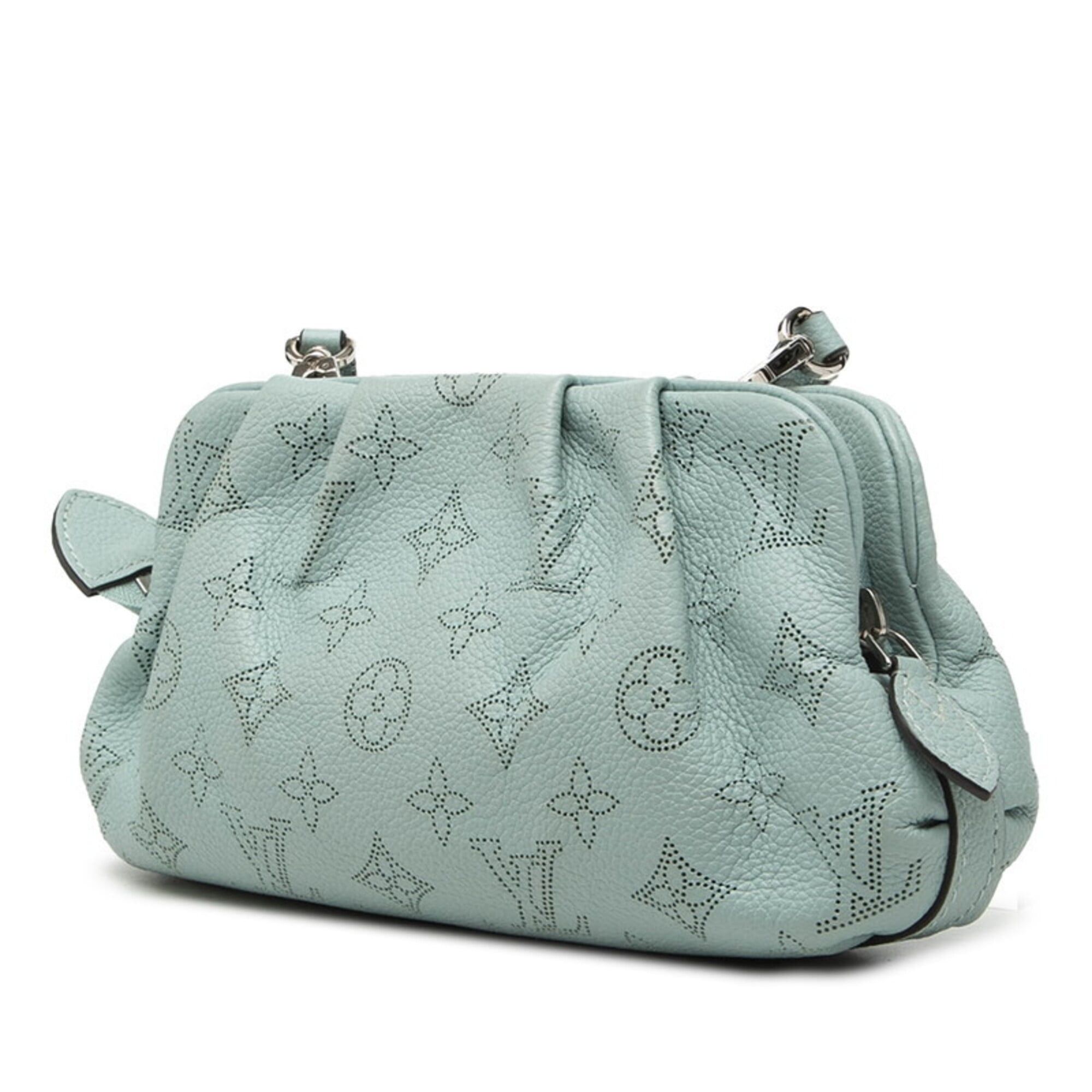 Louis Vuitton Louis Vuitton Mahina Scala Mini Crossbody Shoulder Bag M80094 Vert Lagoon Blue Leather Women's LOUIS VUITTON Size ONE SIZE - 2 Thumbnail
