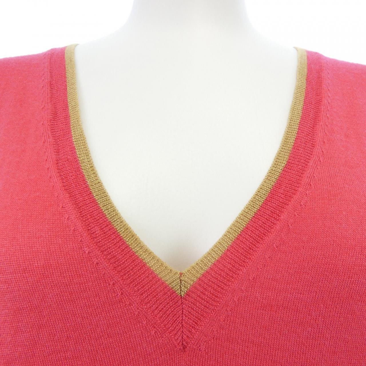 Louis Vuitton Louis Vuitton Louis Vuitton Cashmere Blend Knit Textile Tops WTKL02MTS DUTY FREE for USA Size ONE SIZE - 5 Thumbnail