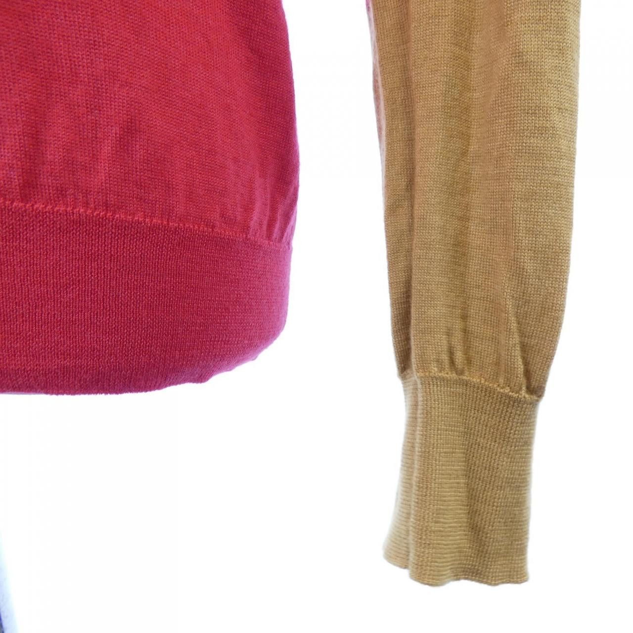 Louis Vuitton Louis Vuitton Louis Vuitton Cashmere Blend Knit Textile Tops WTKL02MTS DUTY FREE for USA Size ONE SIZE - 6 Thumbnail