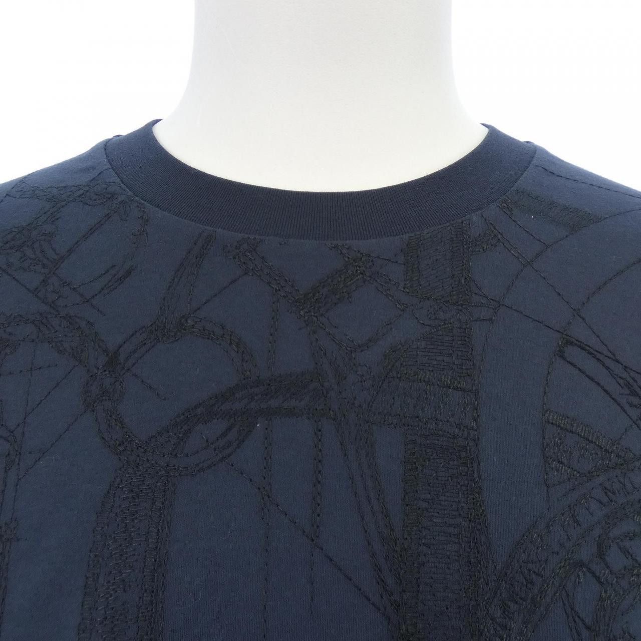 Hermes Hermes Hermes Cavalcadour Griffonne Cotton T Shirt Textile T-Shirts DUTY FREE for USA Size ONE SIZE - 5 Thumbnail