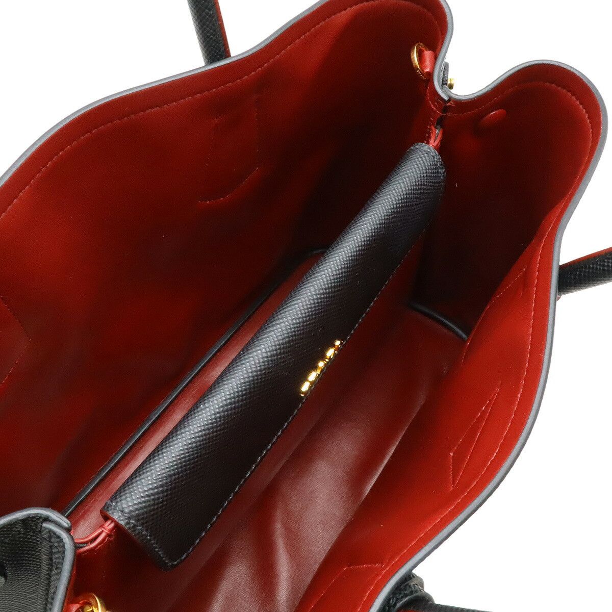 Prada Prada Prada Saffiano 2way Tote Bag Leather Tote Bag B2756T DUTY FREE for USA Size ONE SIZE - 6 Thumbnail