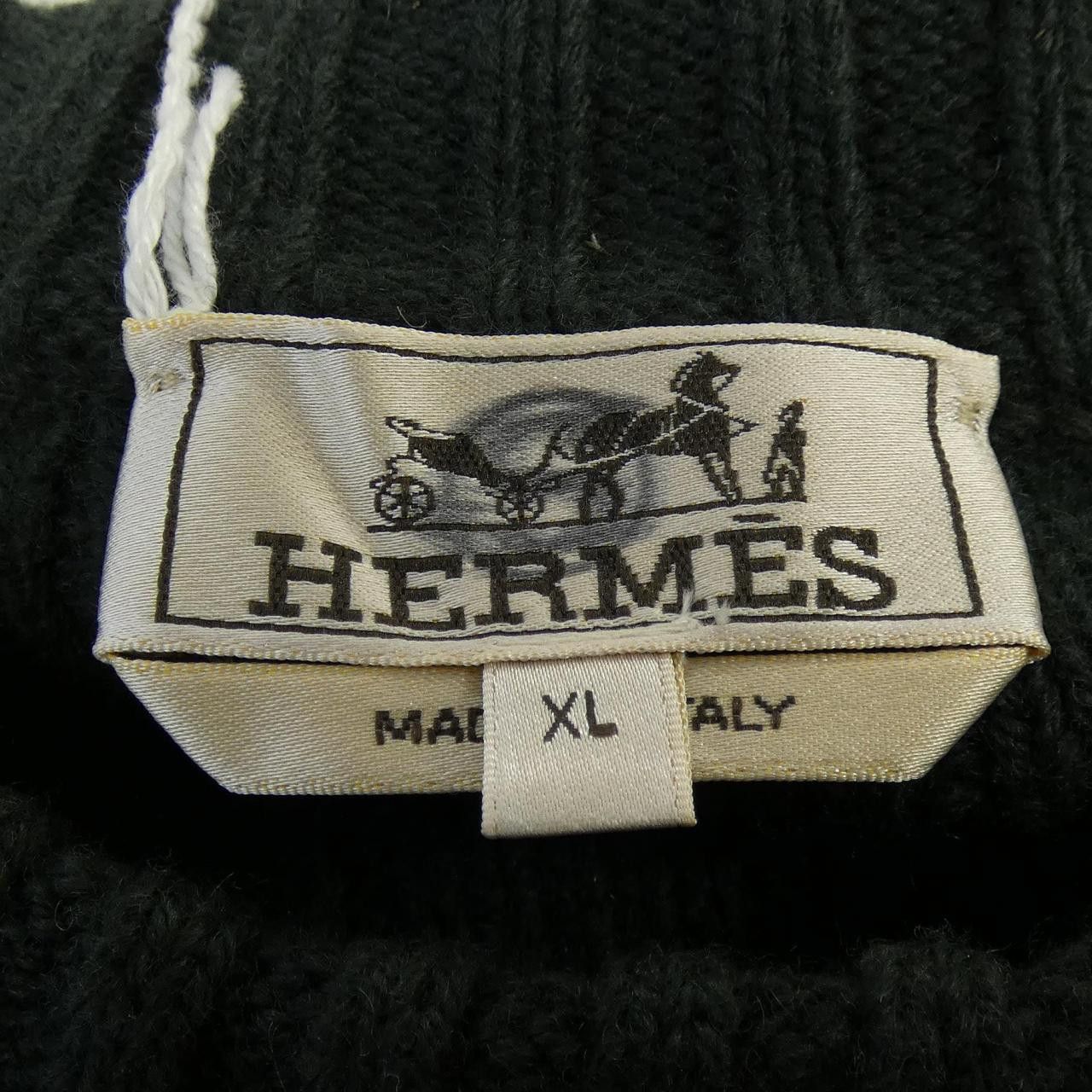 Hermes Hermes Hermes Cashmere Blend Knitwear XL Textile Tops DUTY FREE for USA Size ONE SIZE - 4 Thumbnail