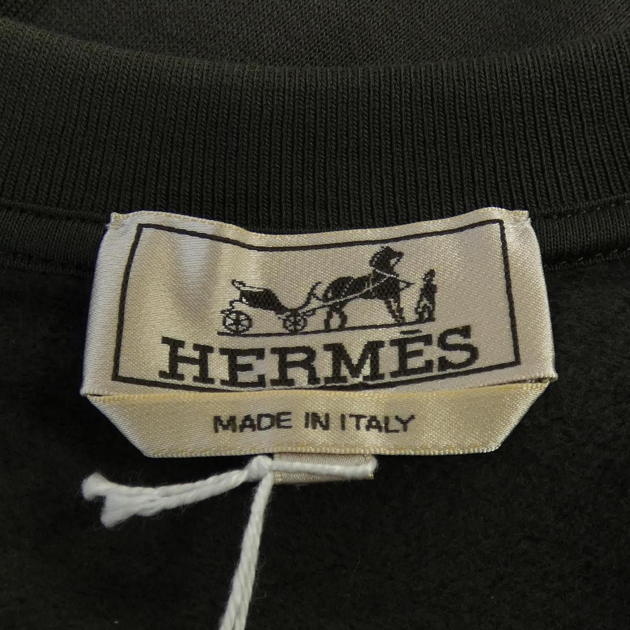 Hermes Hermes Hermes Cotton Sweatshirt Textile Sweatshirts & Hoodies DUTY FREE for USA Size ONE SIZE - 4 Thumbnail